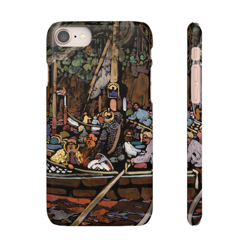 Lied (Chanson) by Vasily Kandinsky - iPhone Slim Case