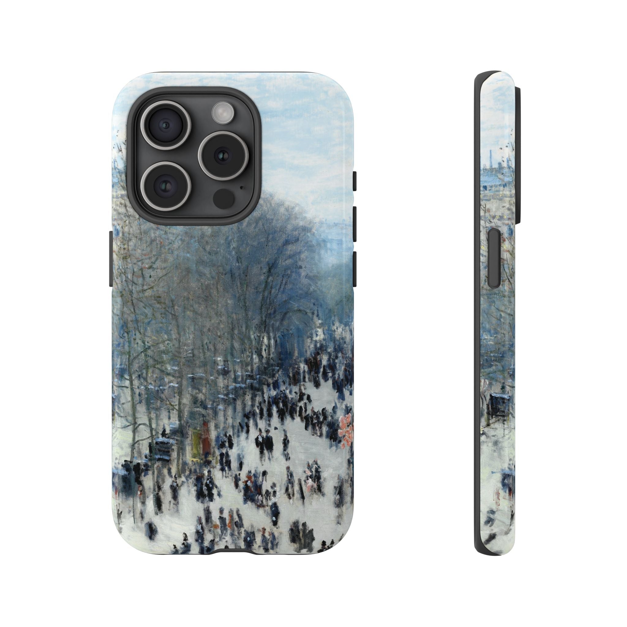 Boulevard des Capucines by Claude Monet - iPhone Tough Case