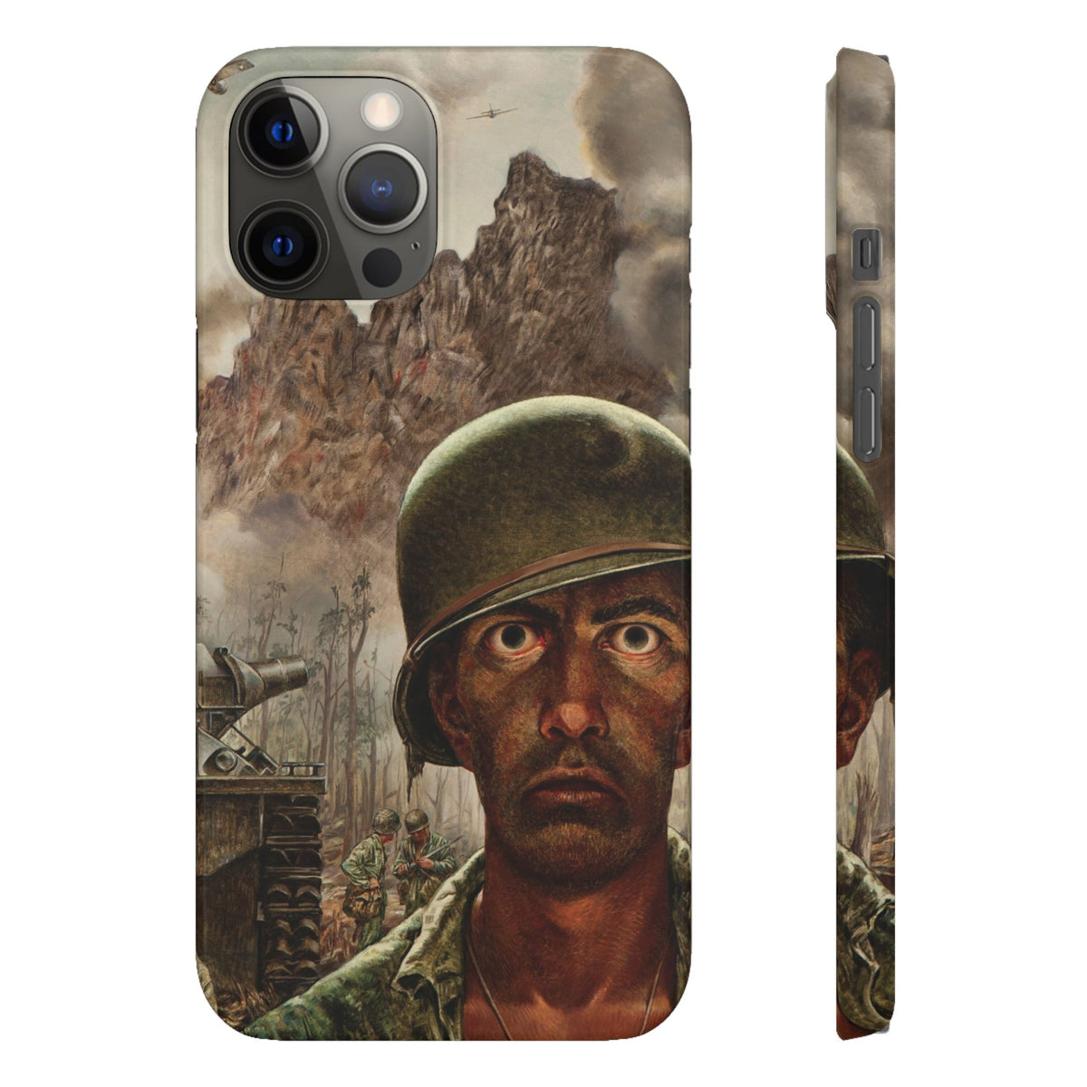 That 2,000 Yard Stare by Thomas Lea - iPhone Slim Case
