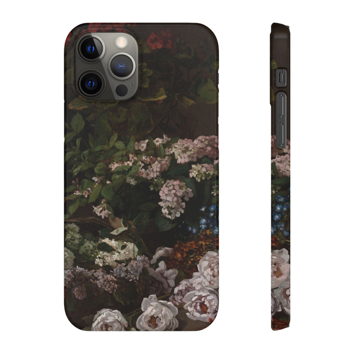 Spring Flowers by Claude Monet - iPhone Slim Case