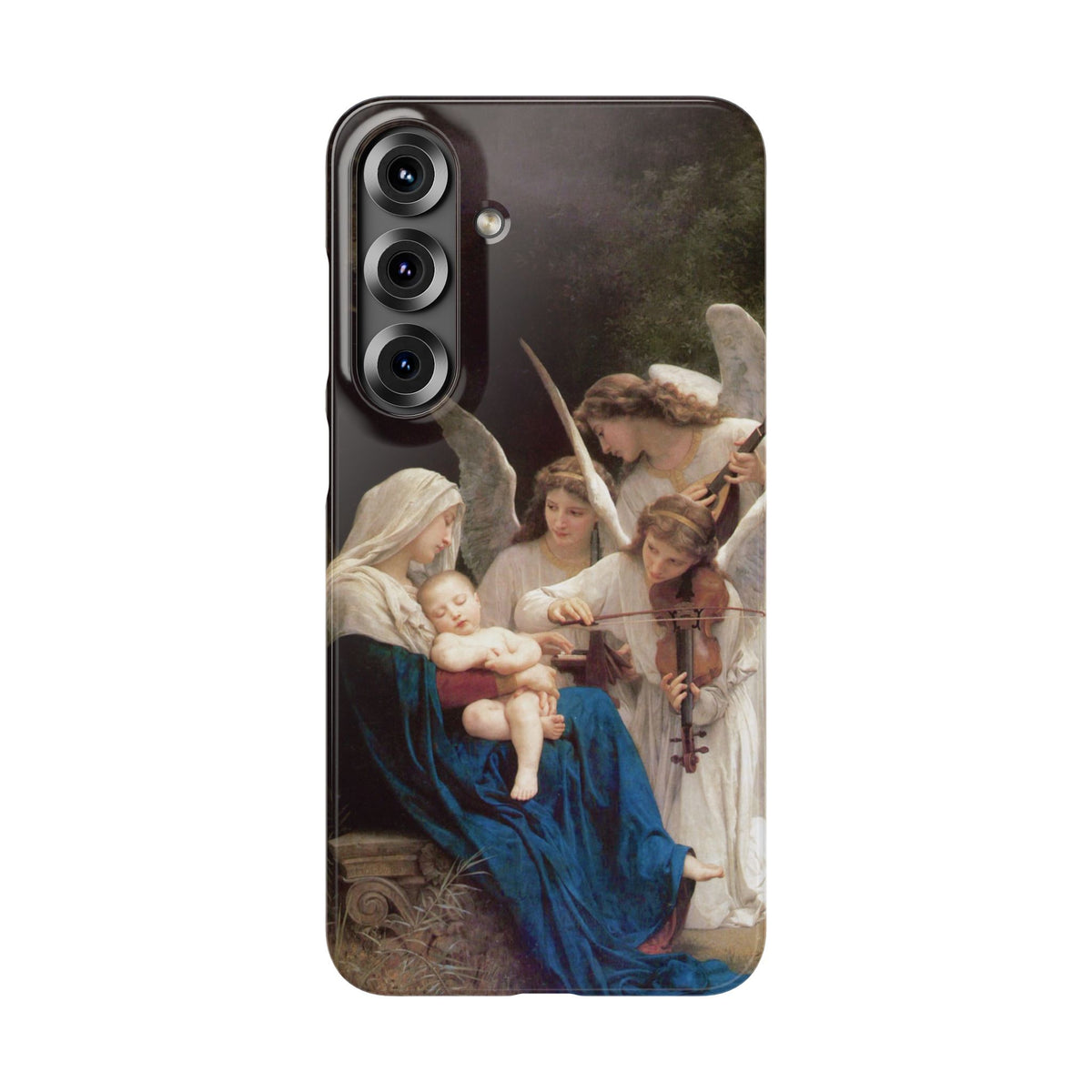 The Virgin of the angels by William-Adolphe Bouguereau - Samsung Slim Case