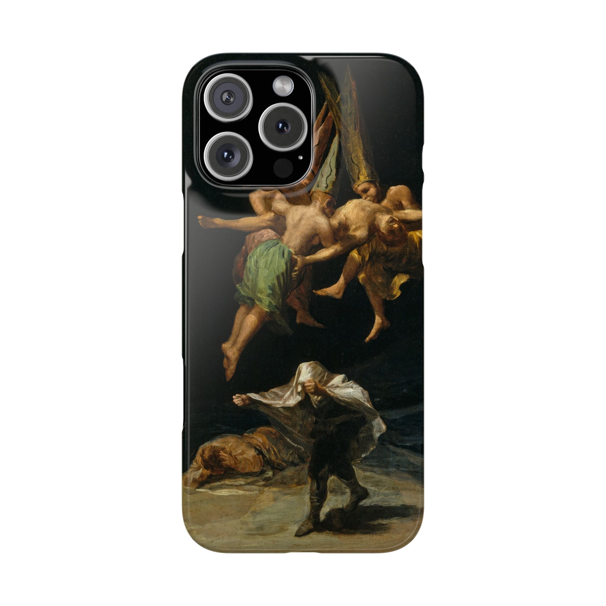 Witches’ Flight by Francisco de Goya - iPhone Slim Case