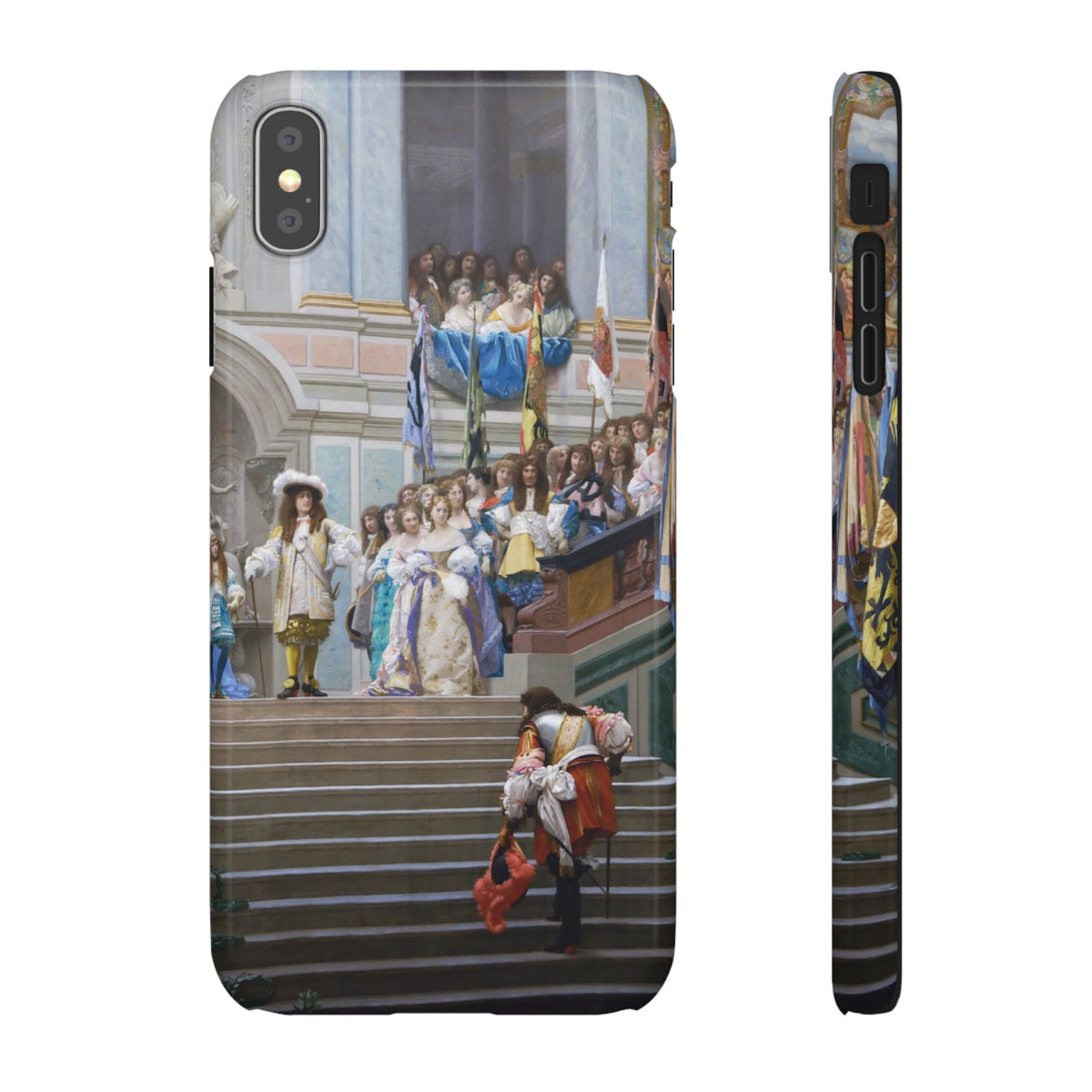 Reception du Grand Conde par Louis XIV by Jean-Leon Gerome - iPhone Slim Case