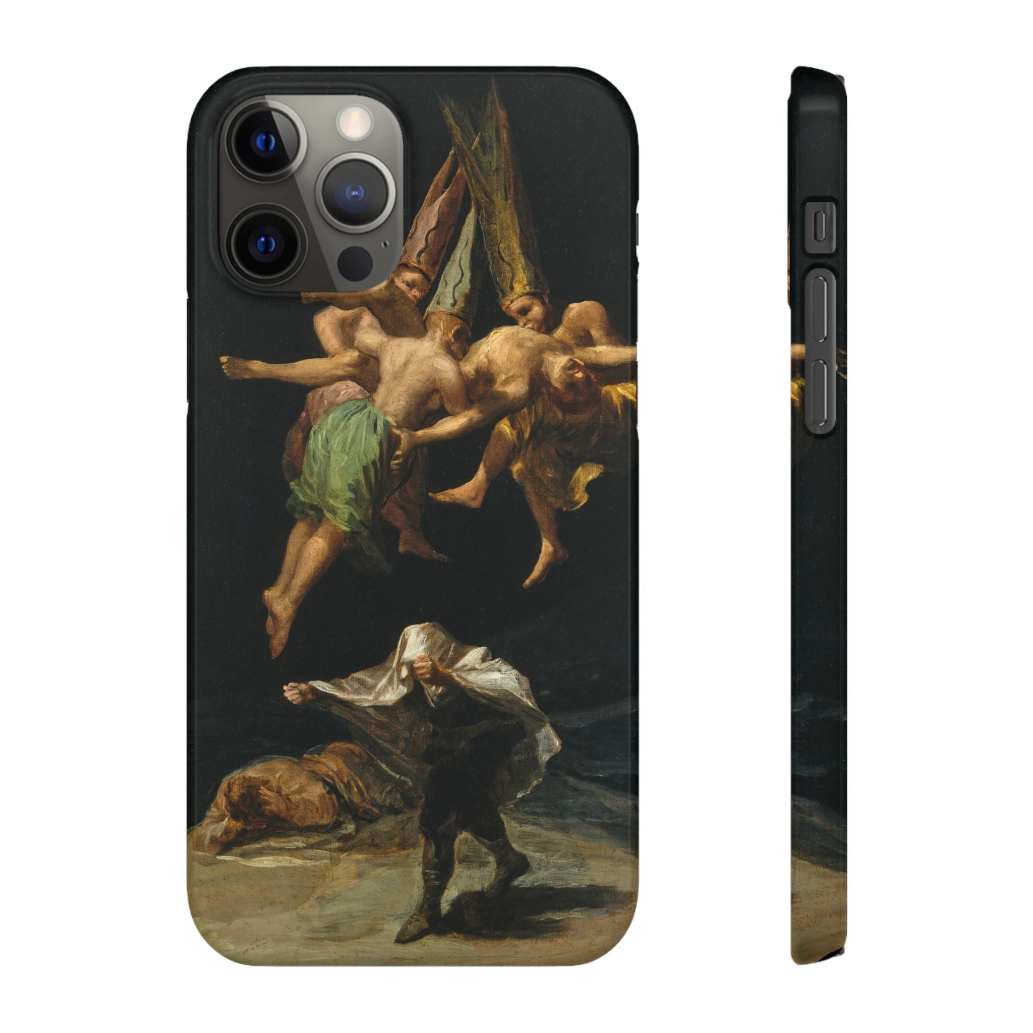 Witches’ Flight by Francisco de Goya - iPhone Slim Case