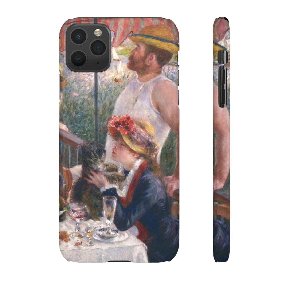 Luncheon of the Boating Party by Pierre Auguste Renoir - iPhone Slim Case