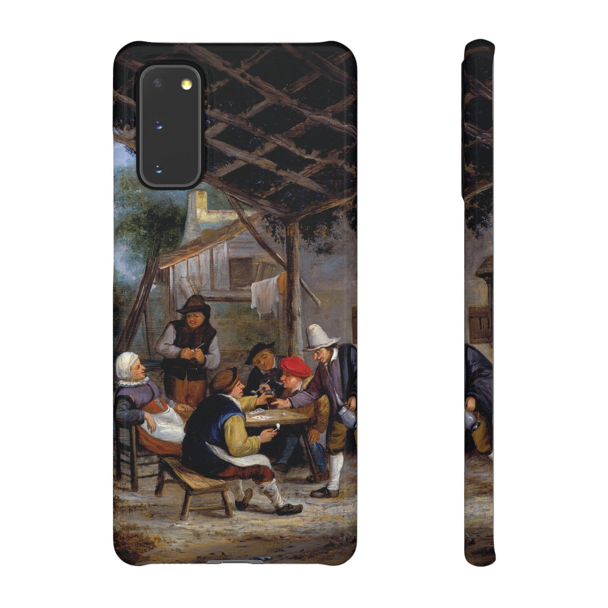 Peasants Drinking by Adriaen van Ostade - Samsung Slim Case