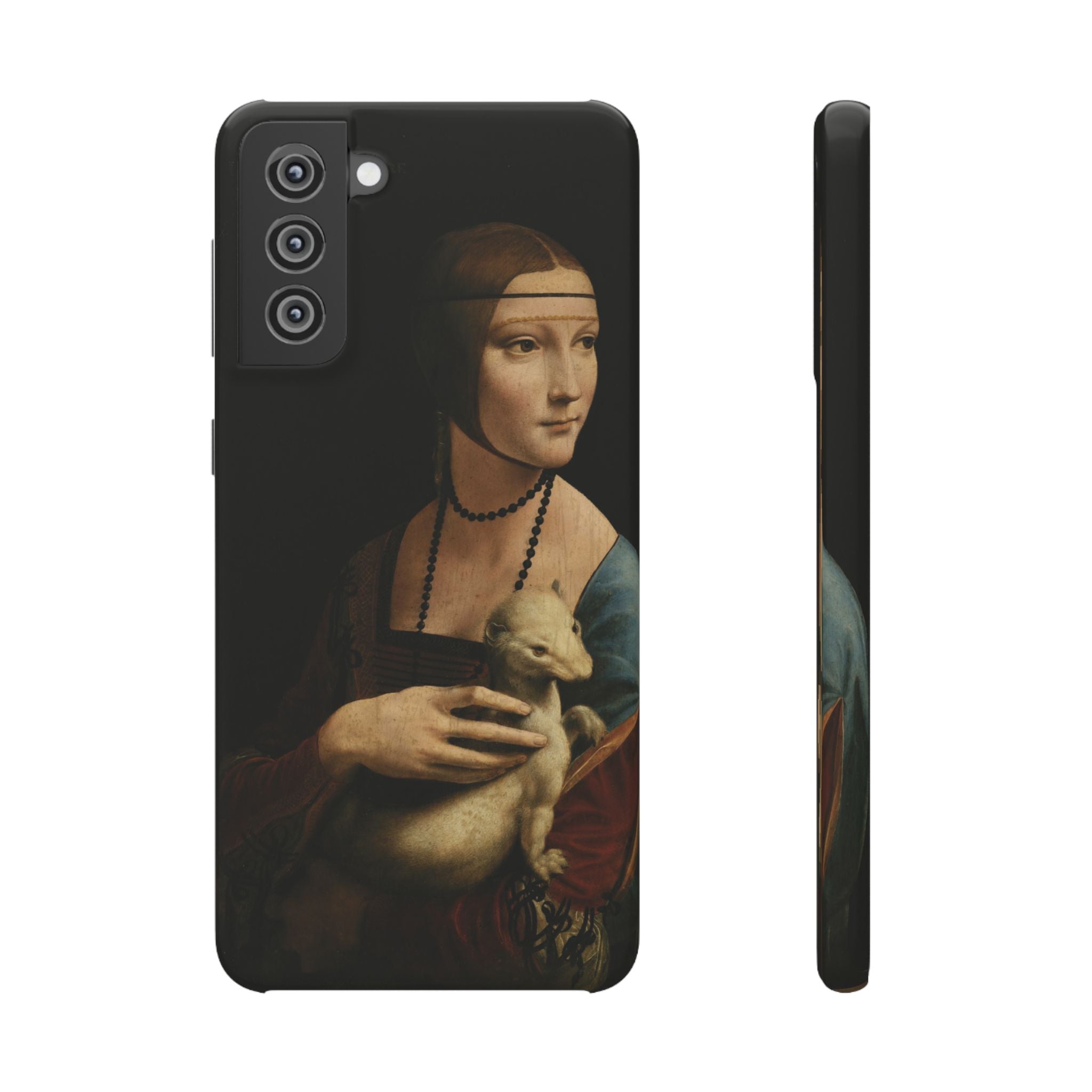 Lady with an Ermine by Leonardo da Vinci - Samsung Slim Case