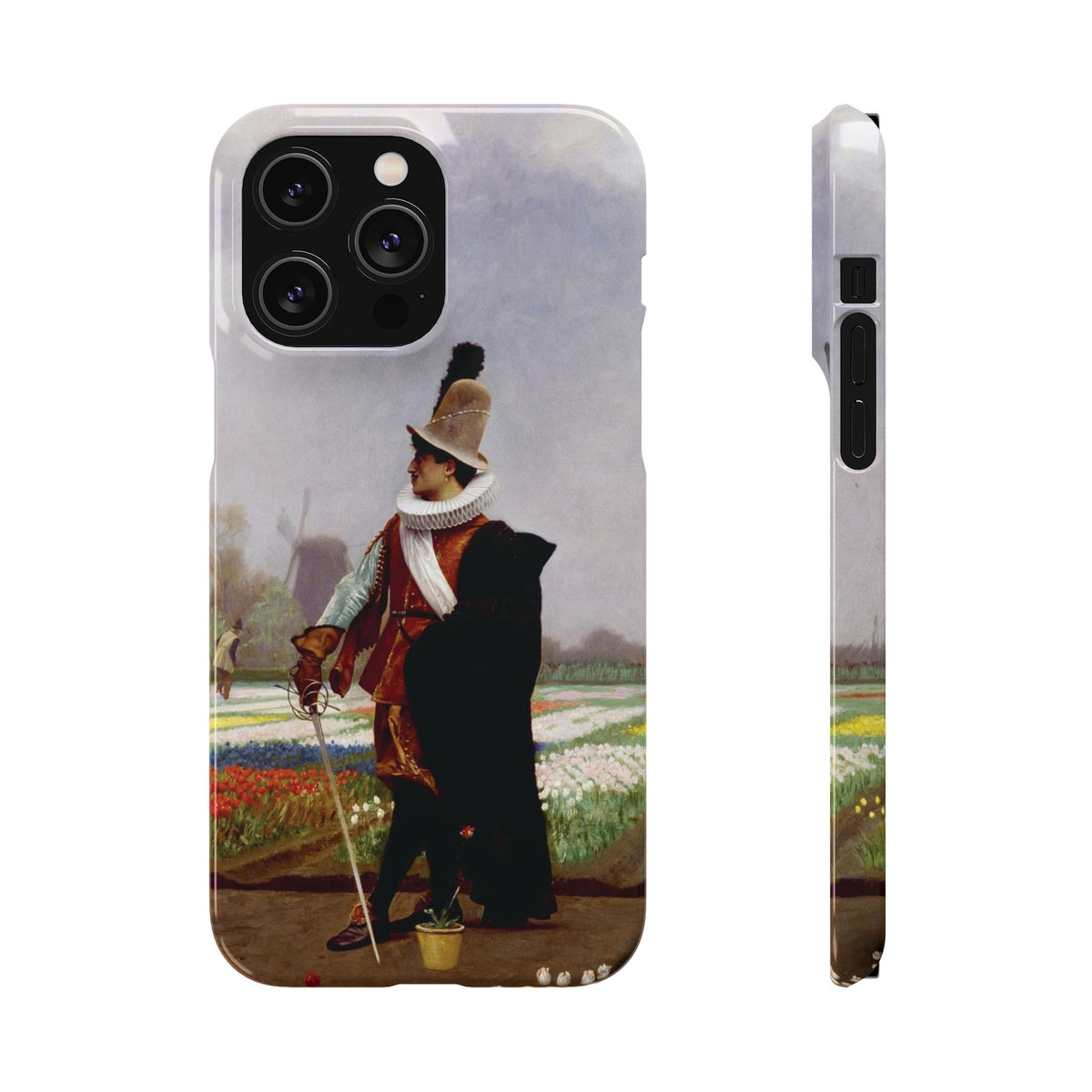 The Tulip Folly by Jean-Leon Gerome - iPhone Slim Case