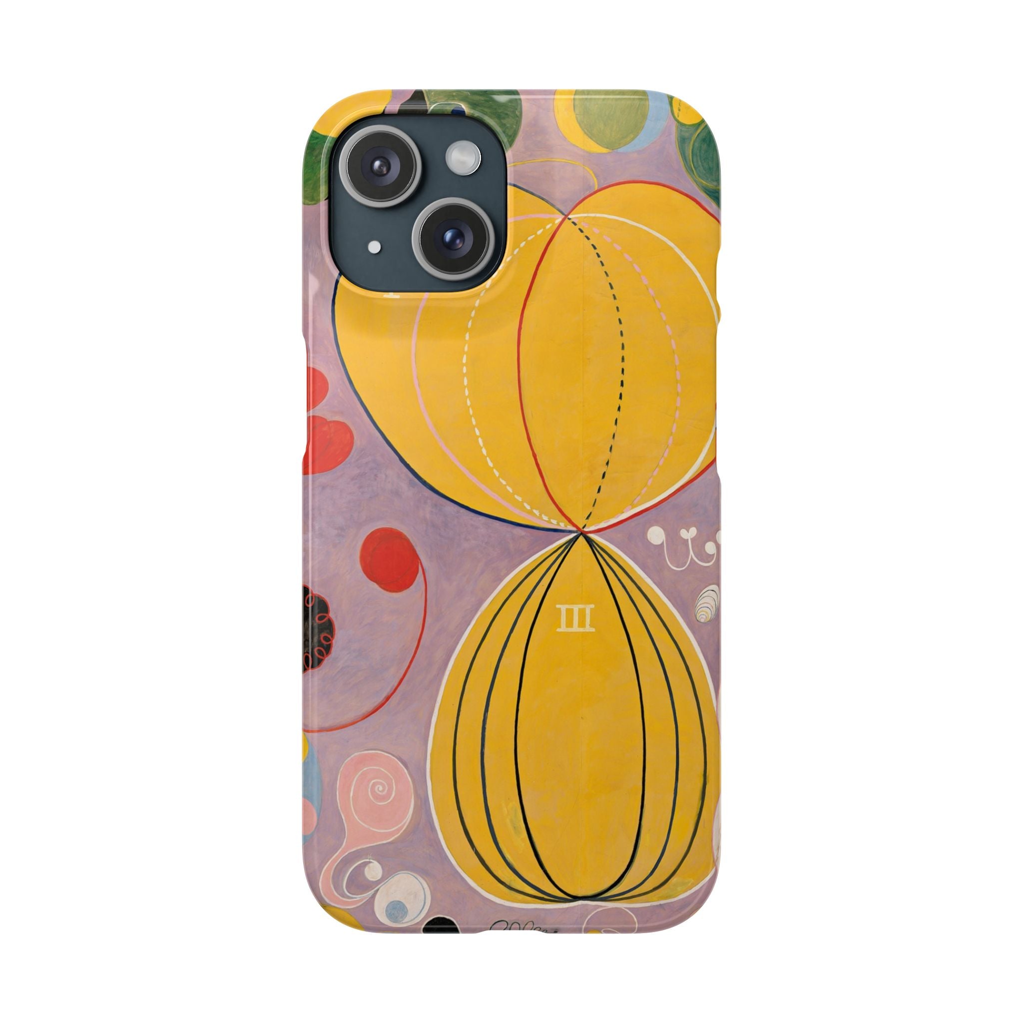 The Ten Largest No. 7, Adulthood by Hilma af Klint - iPhone Slim Case