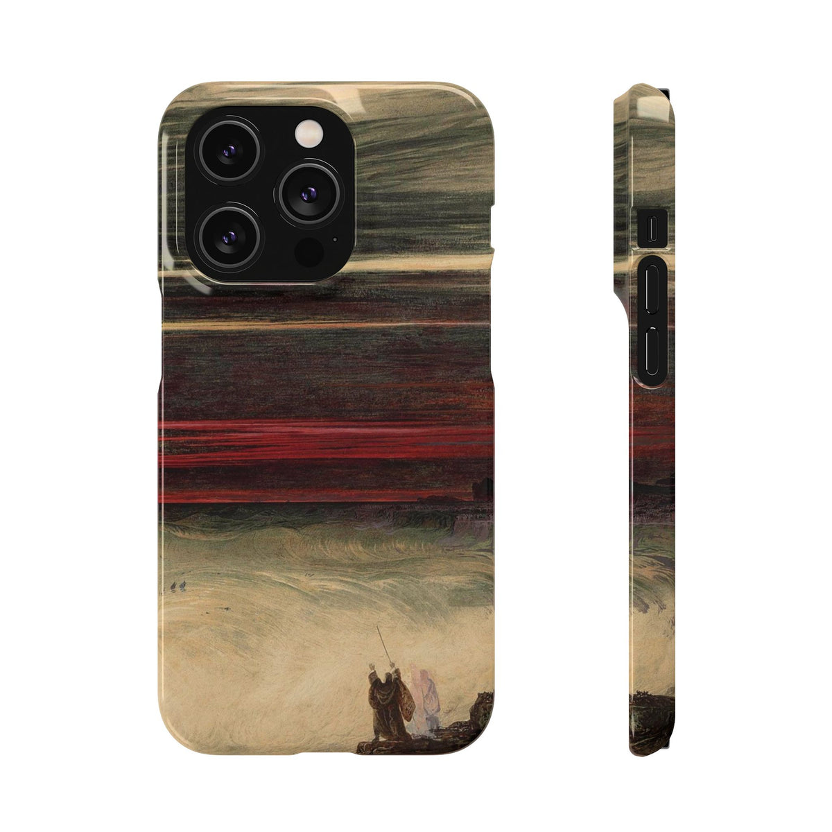 The Destruction of Pharaohs Host by John Martin - iPhone Slim Case