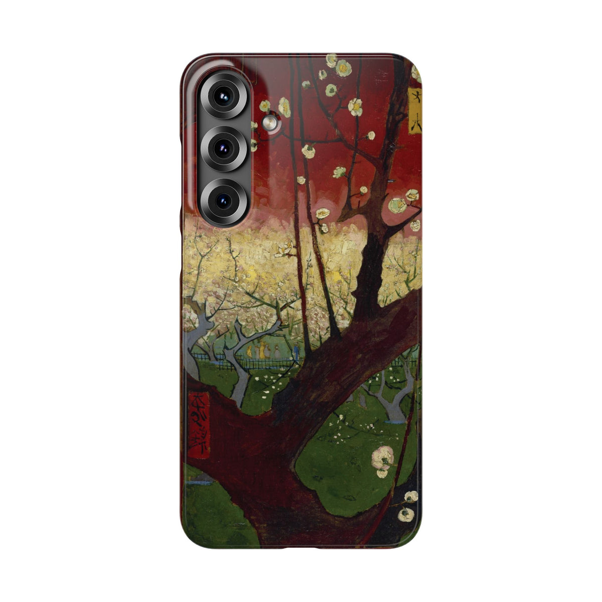 Flowering Plum Tree after Hiroshige by Vincent van Gogh - Samsung Slim Case