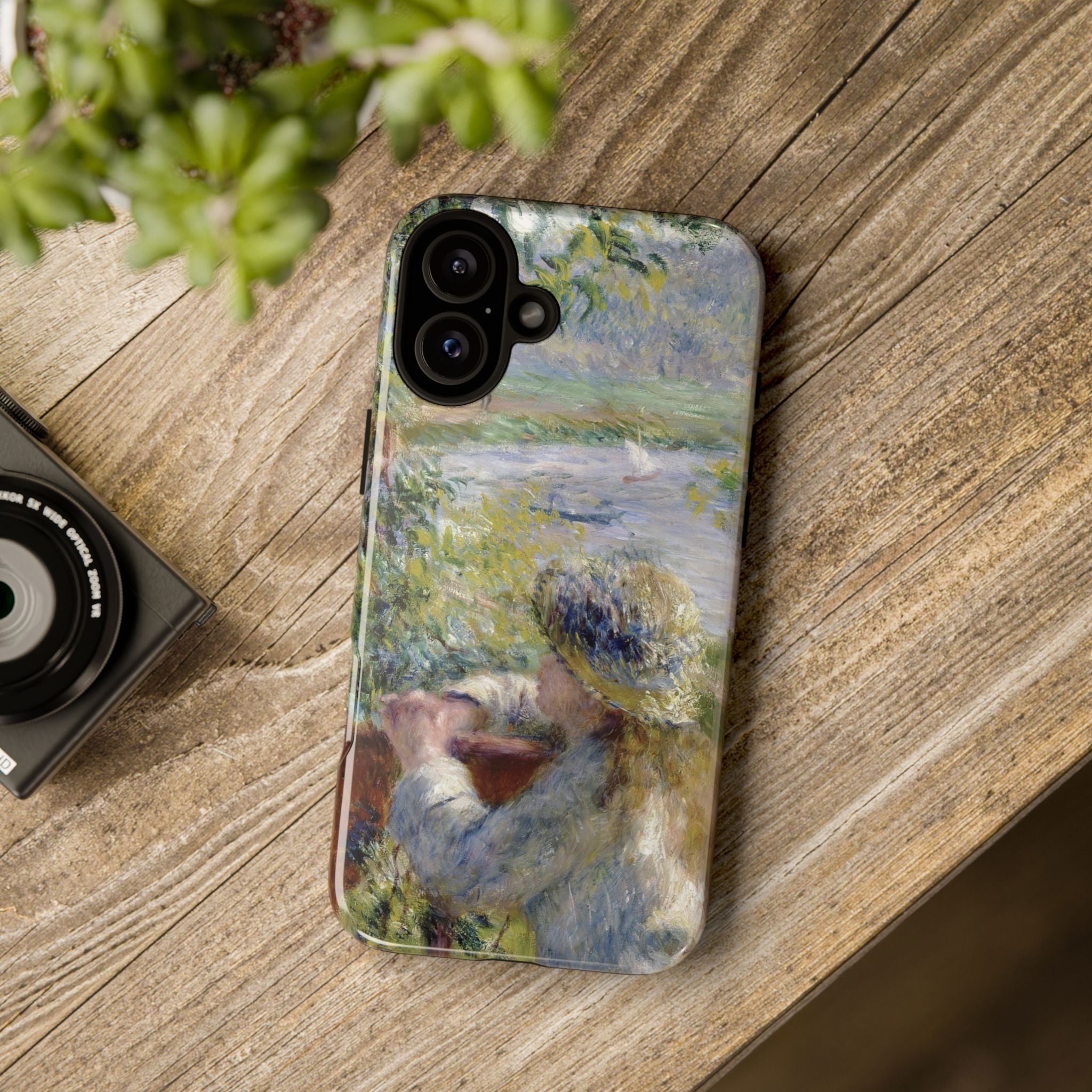 By the Water by Pierre Auguste Renoir - iPhone Tough Case