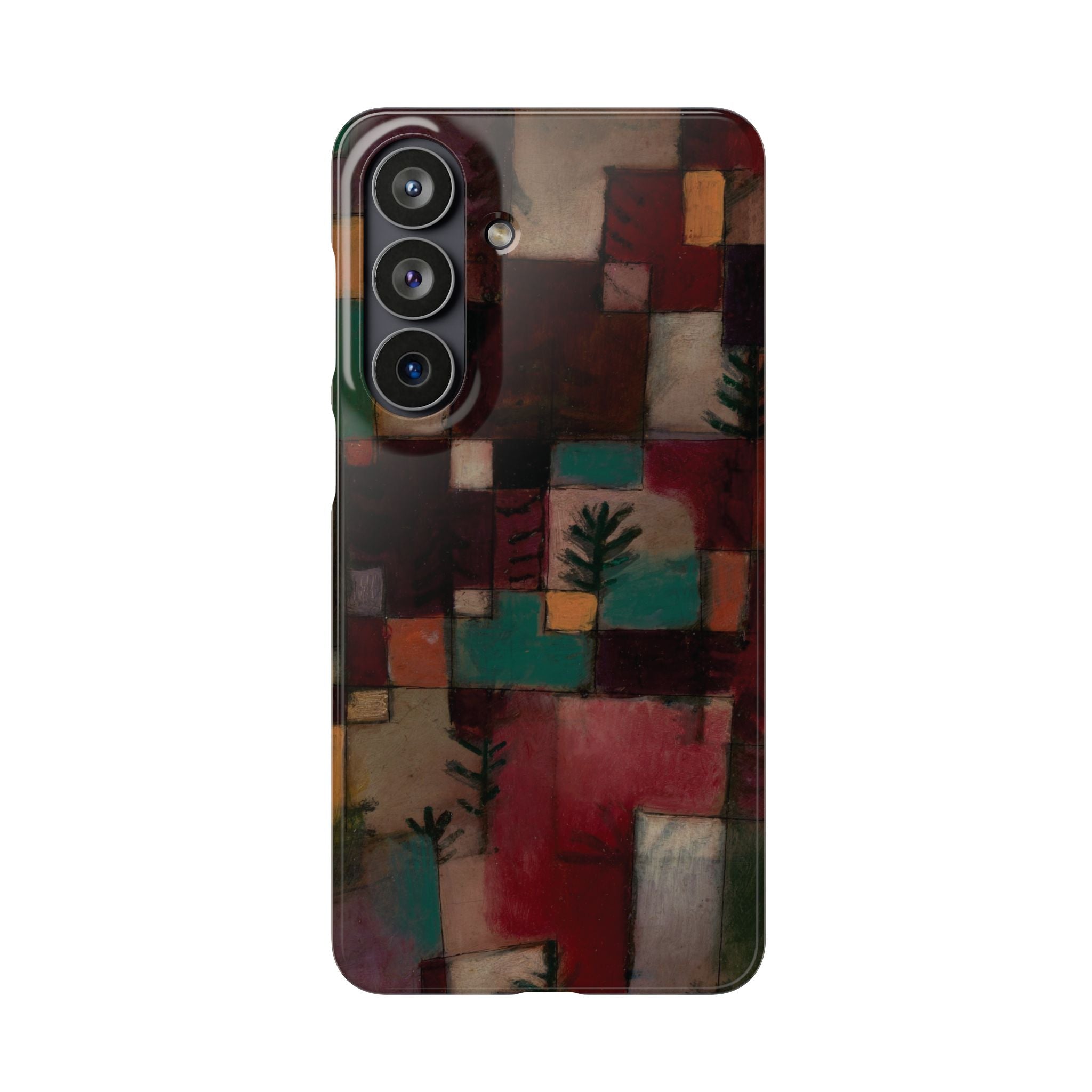 Redgreen and Violet-Yellow Rhythms by Paul Klee - Samsung Slim Case