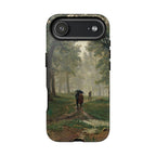 Rain in an Oak Forest by Ivan Ivanovich Shishkin - iPhone Tough Case