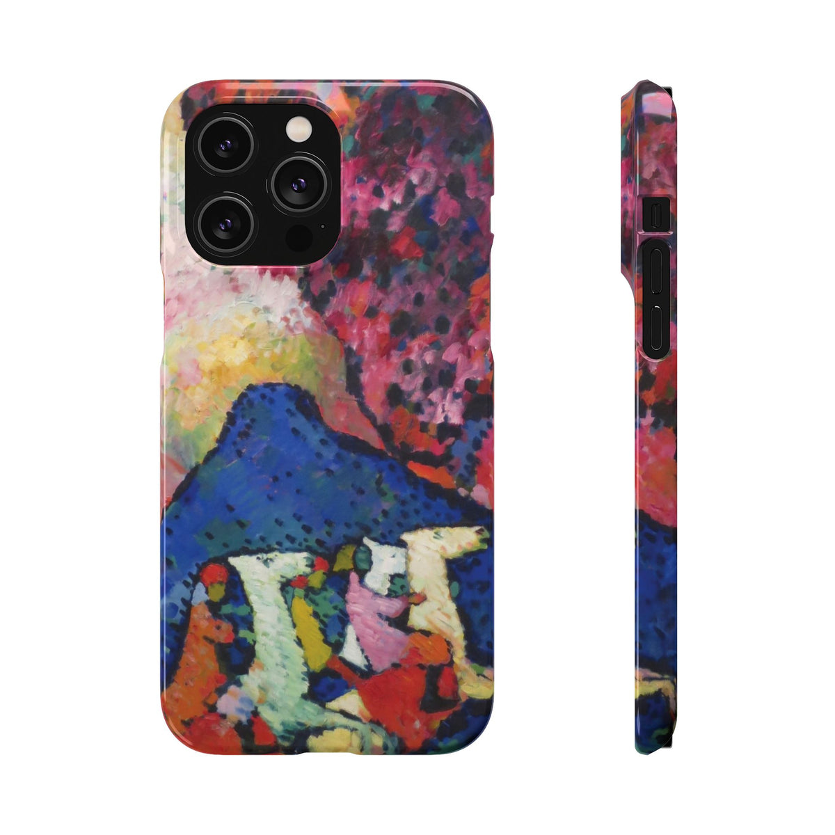 Blue Mountain by Vasily Kandinsky - iPhone Slim Case