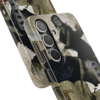 The Plague by Arnold Böcklin - Samsung Slim Case