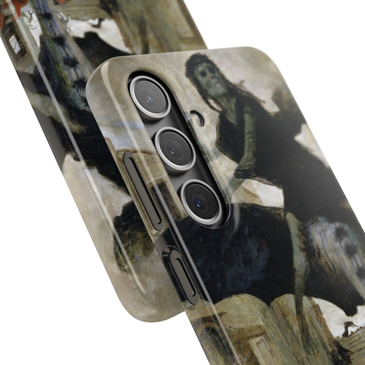 The Plague by Arnold Böcklin - Samsung Slim Case