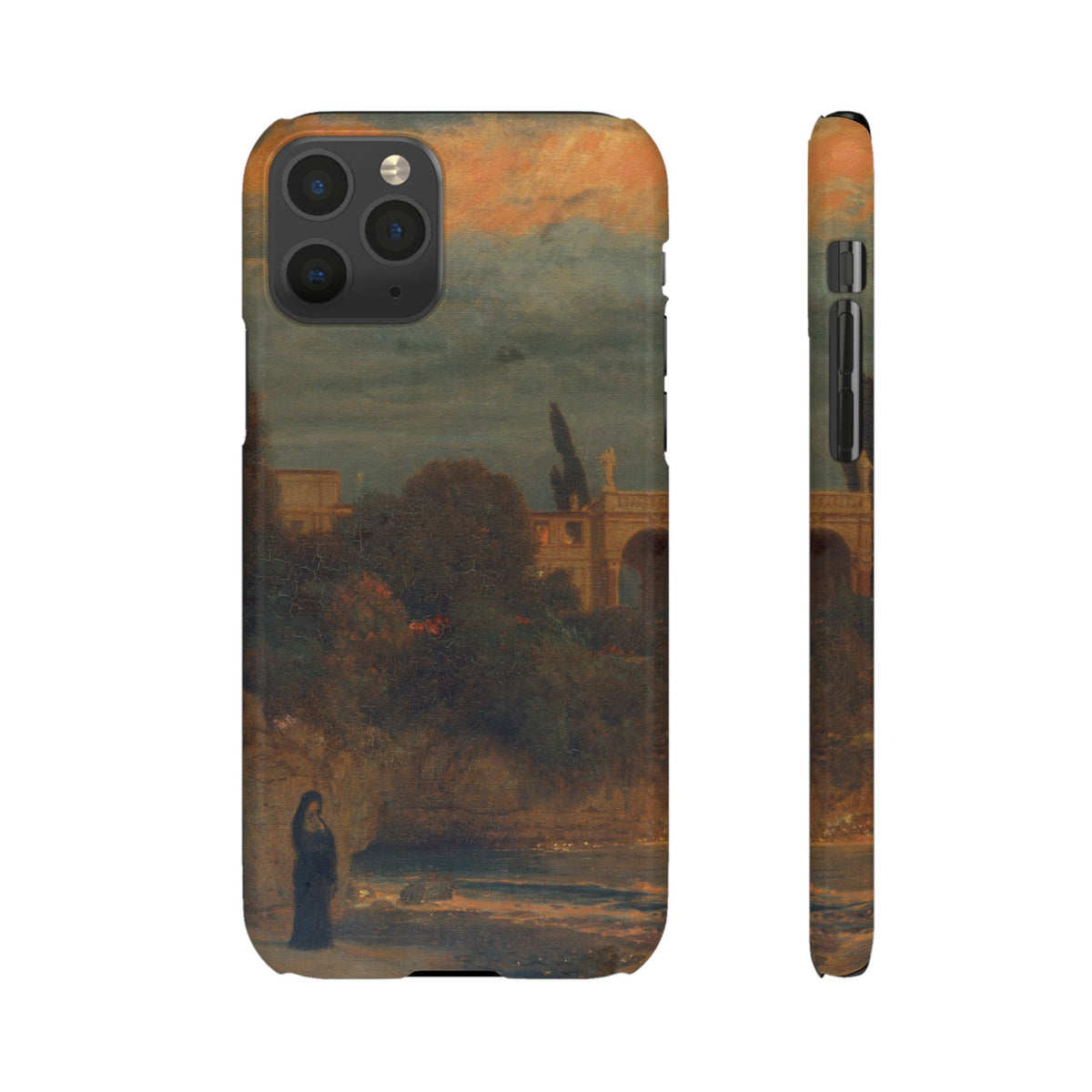 Villa by the Sea by Arnold Böcklin - iPhone Slim Case