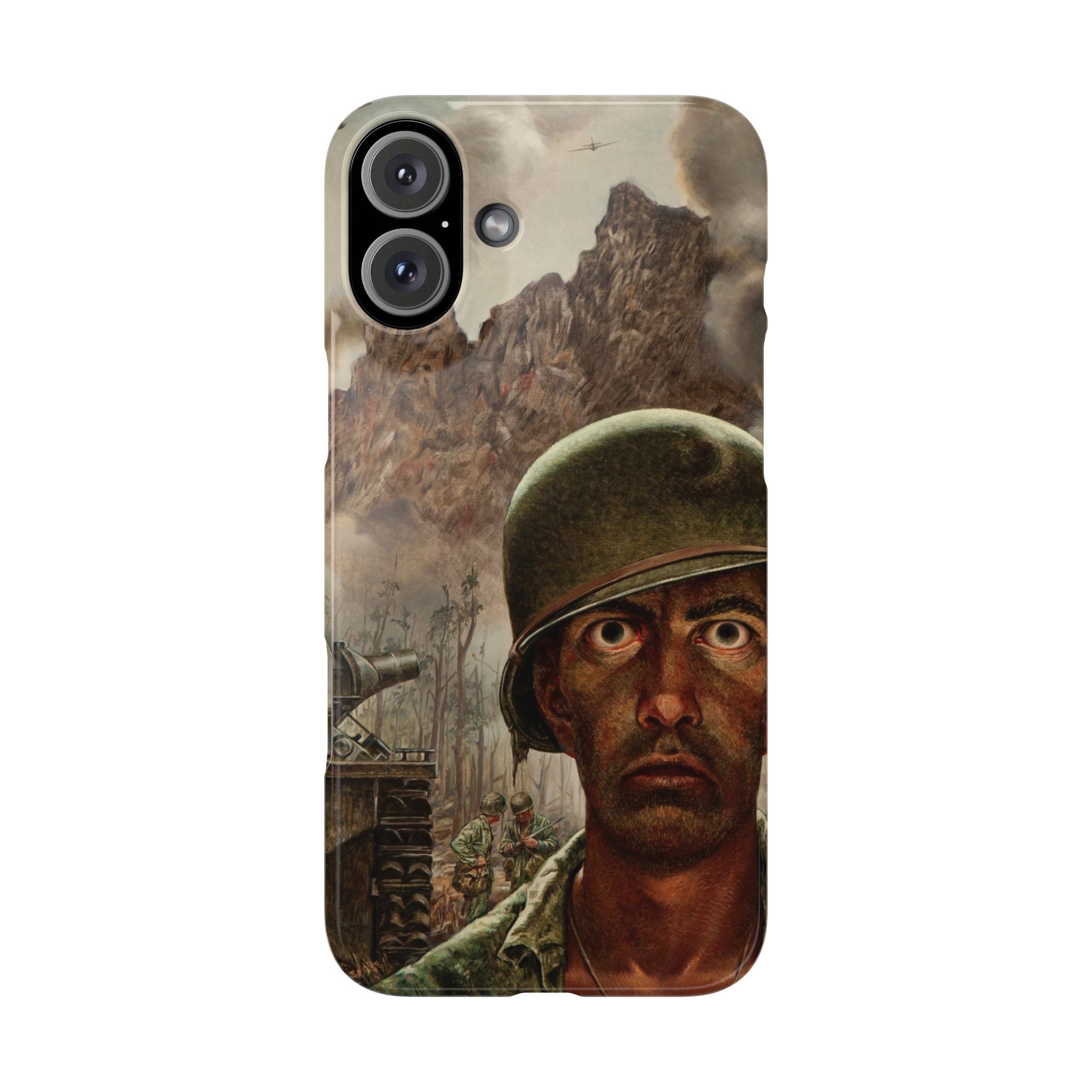 That 2,000 Yard Stare by Thomas Lea - iPhone Slim Case