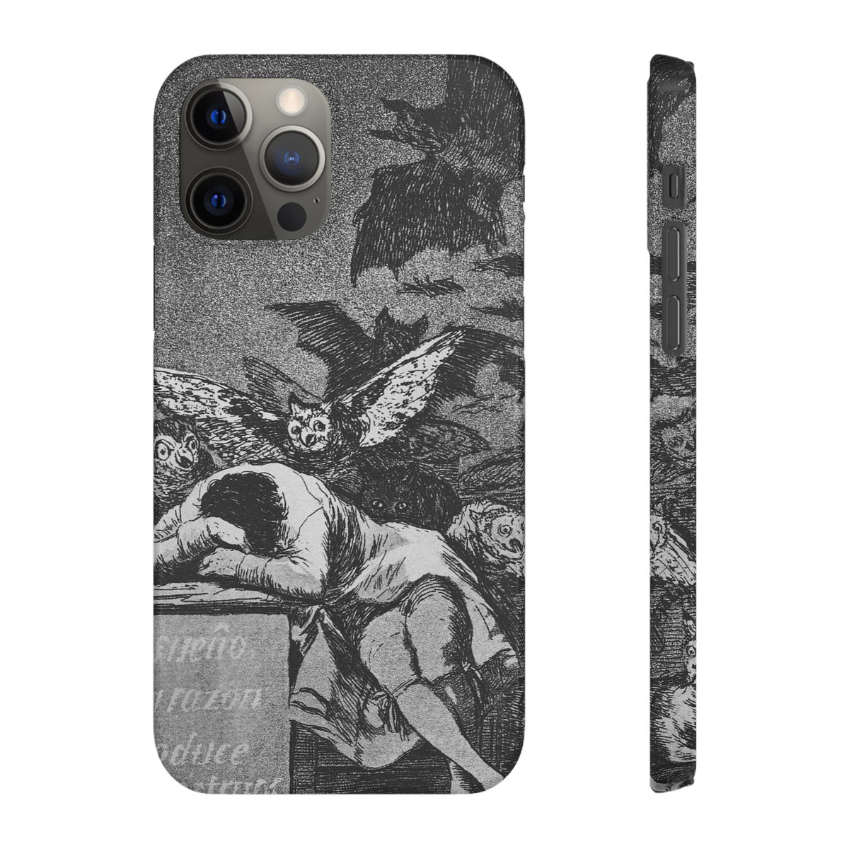 The Sleep of Reason by Goya - iPhone Slim Case