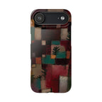 Redgreen and Violet-Yellow Rhythms by Paul Klee - iPhone Slim Case