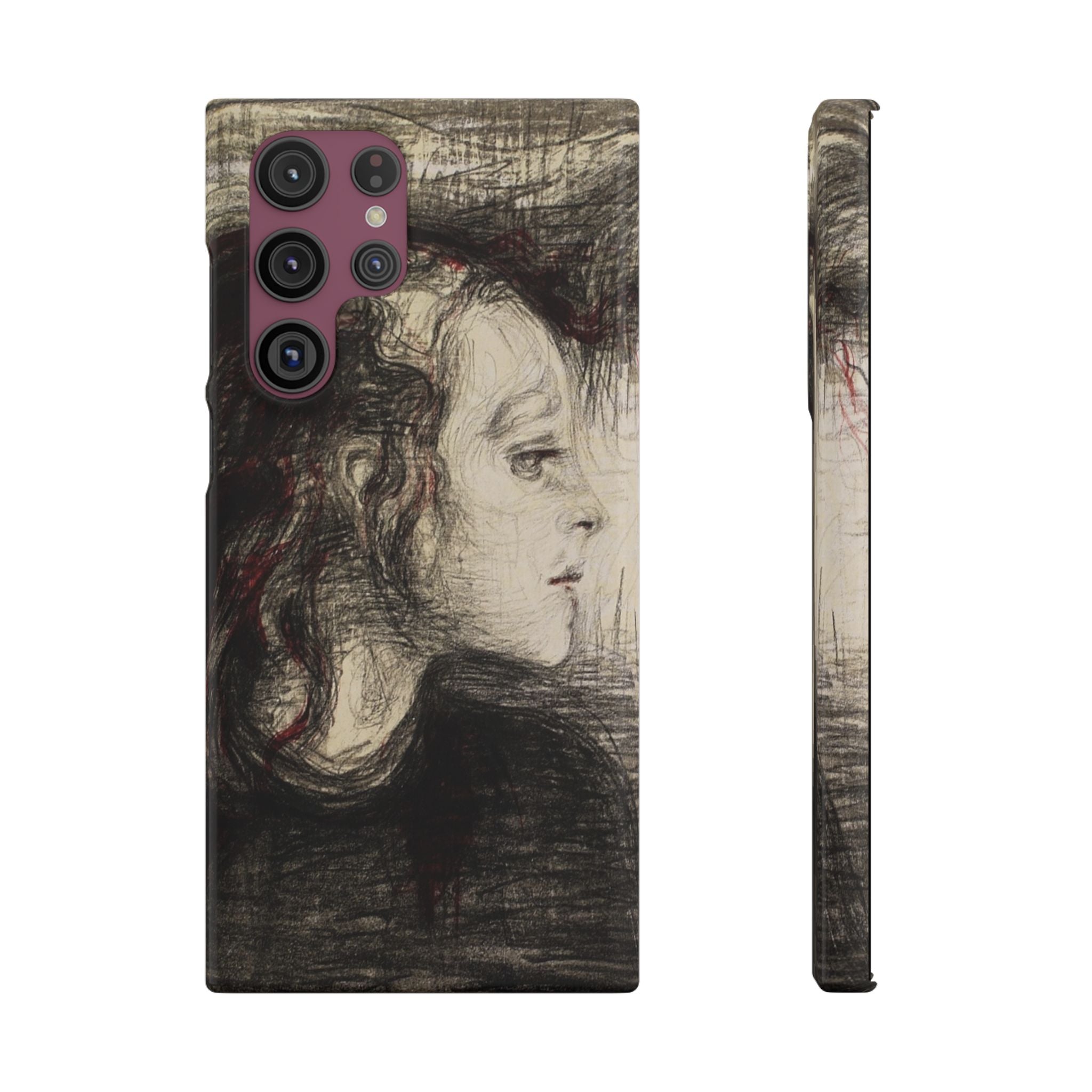 The Sick Child by Edvard Munch - Samsung Slim Case