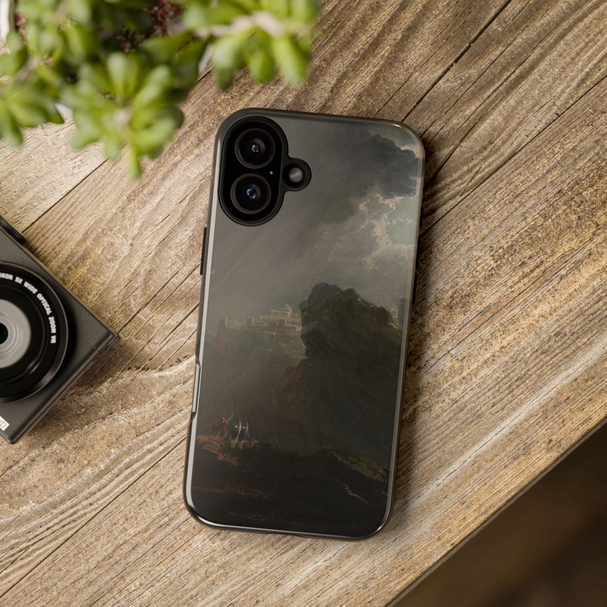 Joshua Commanding the Sun to Stand Still by John Martin - iPhone Tough Case