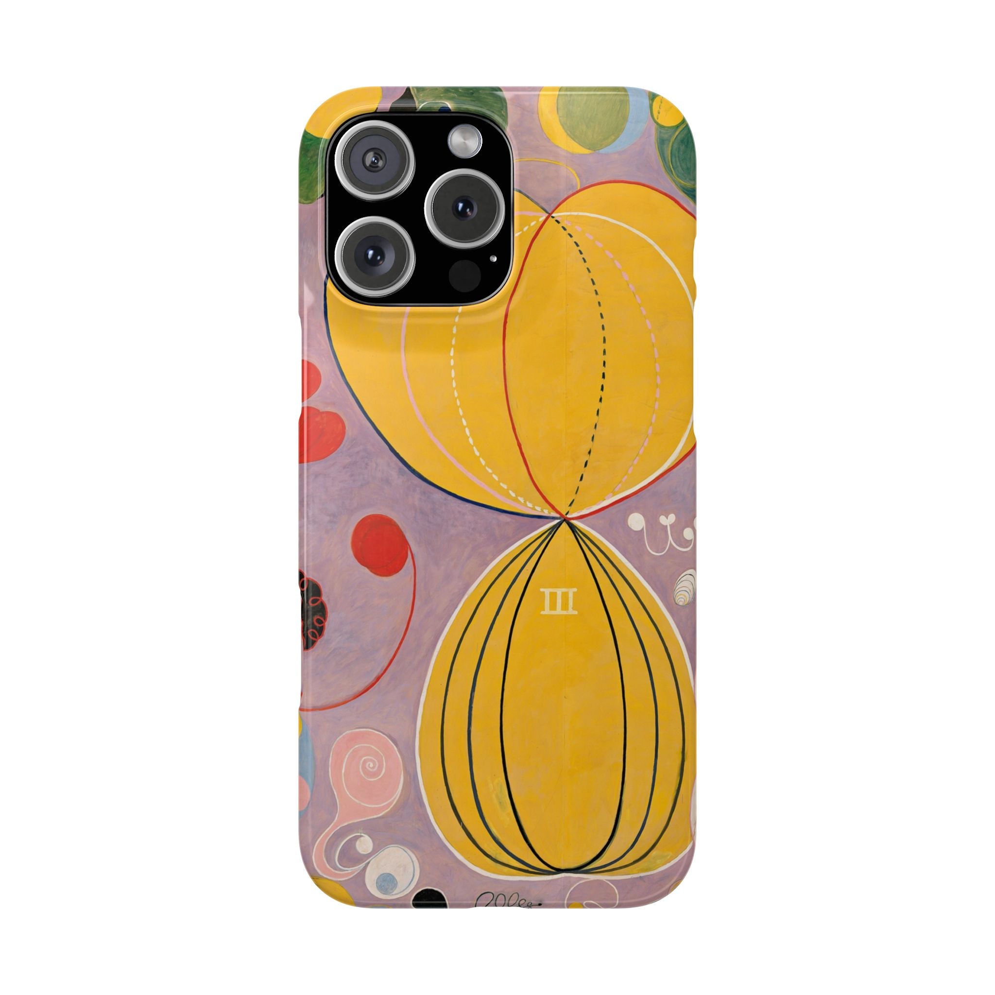 The Ten Largest No. 7, Adulthood by Hilma af Klint - iPhone Slim Case