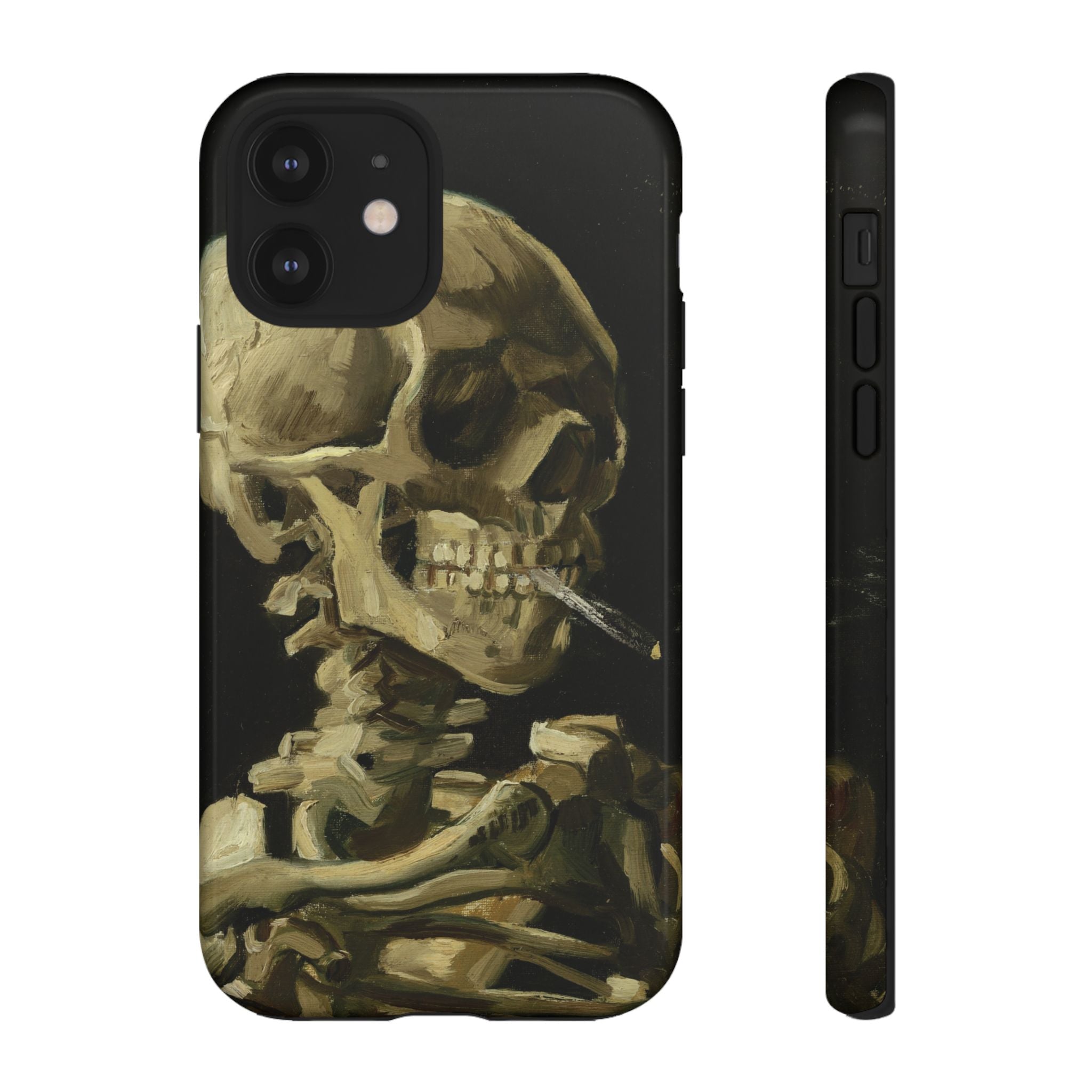Head of a Skeleton with a Burning Cigarette by Vincent van Gogh - iPhone Tough Case