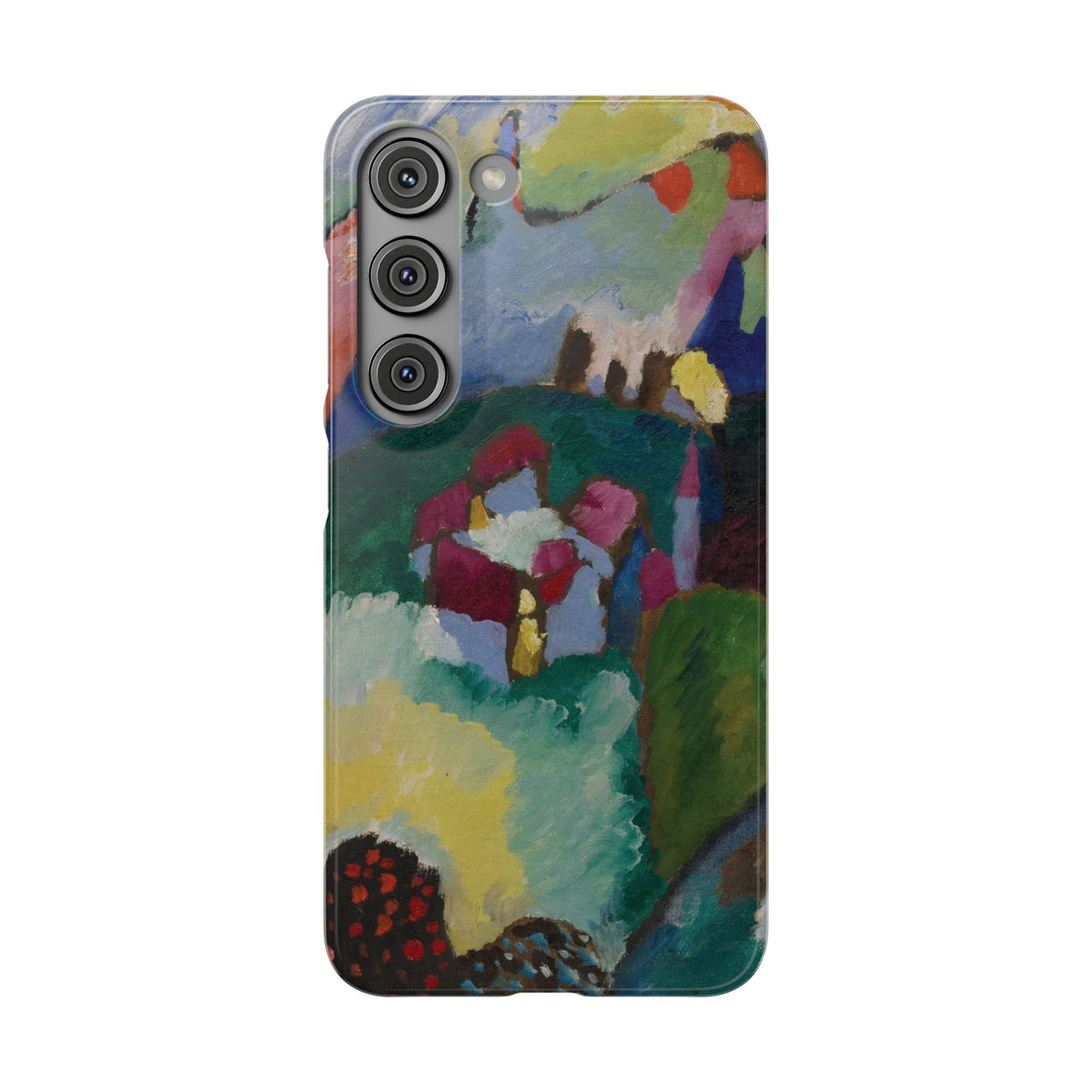 Landscape with Factory Chimney by Vasily Kandinsky - Samsung Slim Case