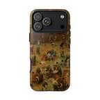 Childrens Games by Pieter Bruegel the Elder - iPhone Tough Case