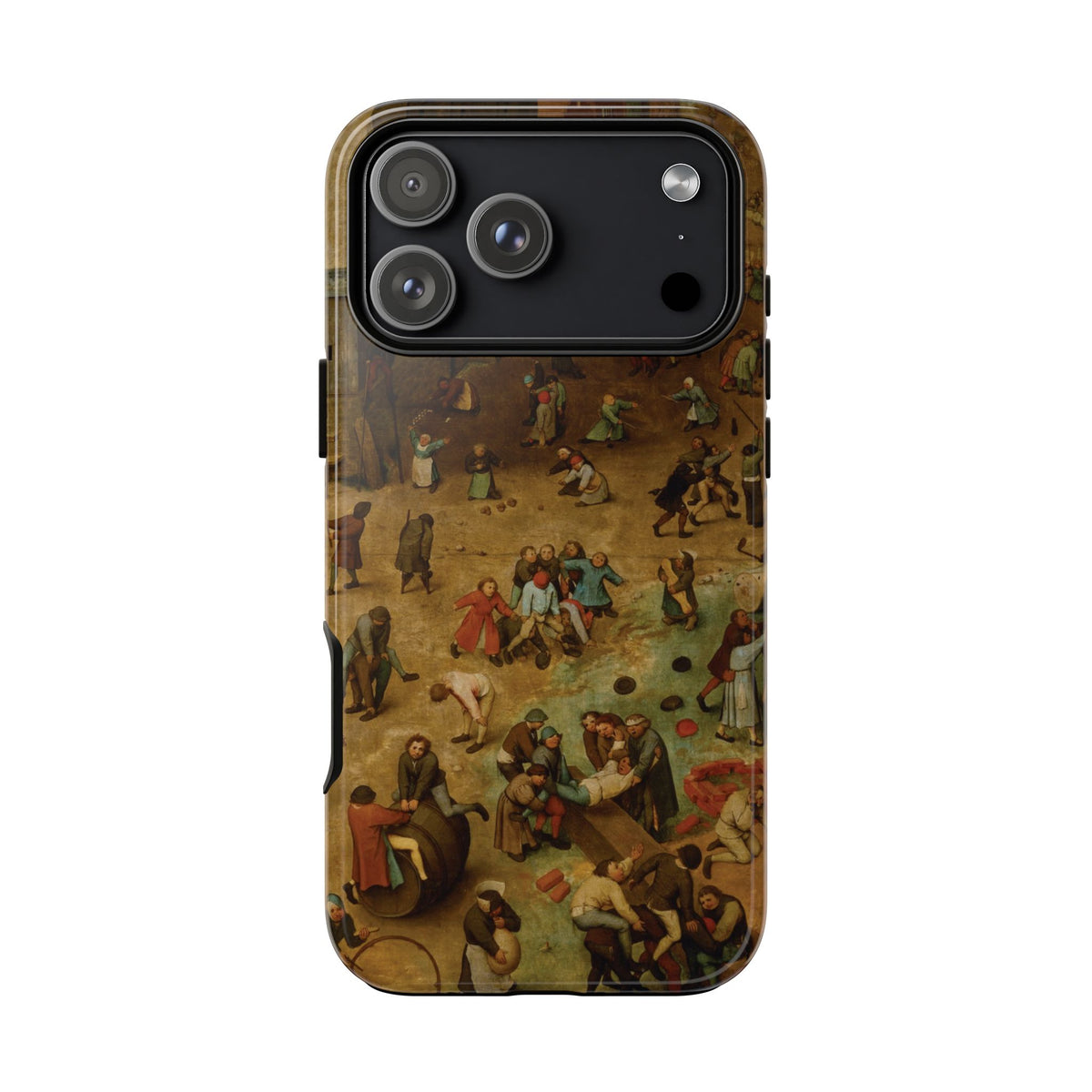 Childrens Games by Pieter Bruegel the Elder - iPhone Tough Case