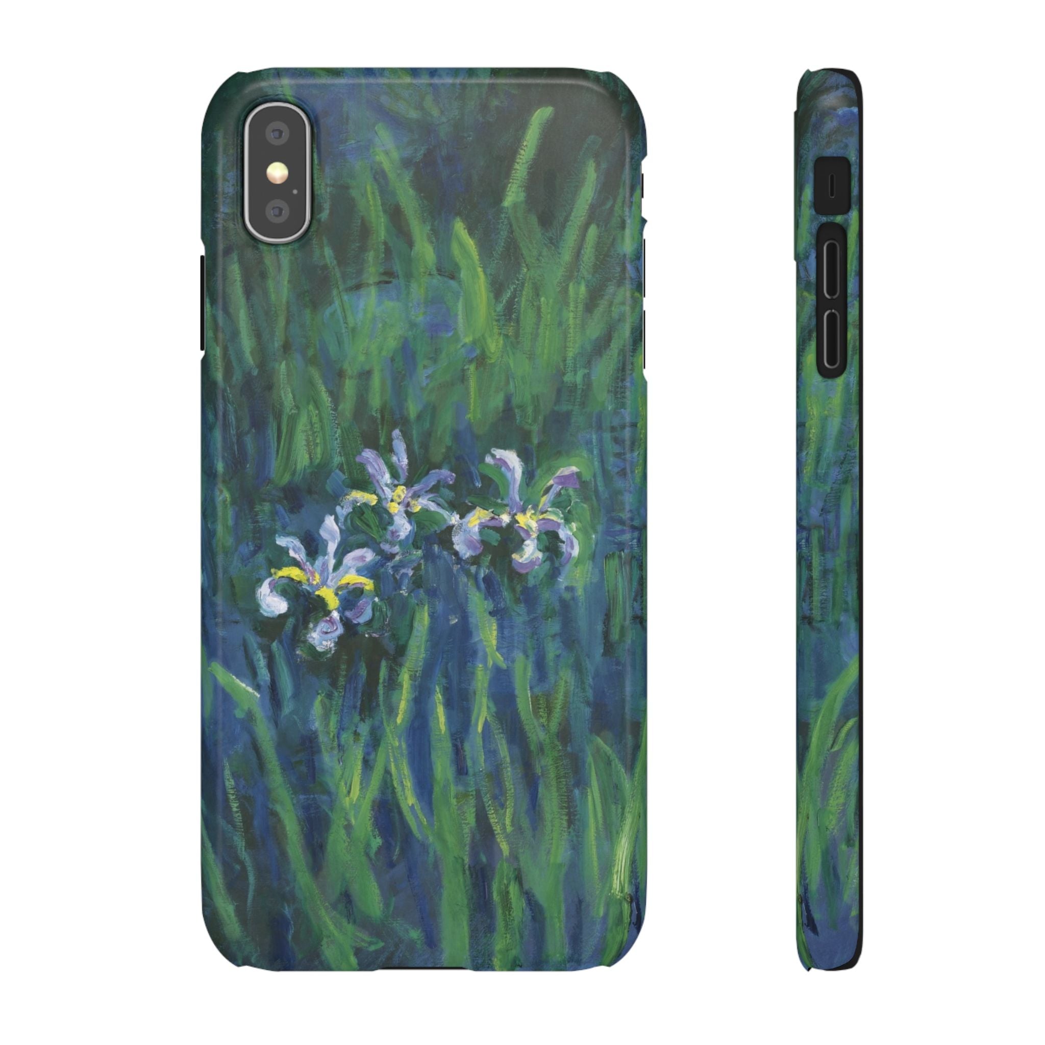 Irises by Claude Monet - iPhone Slim Case