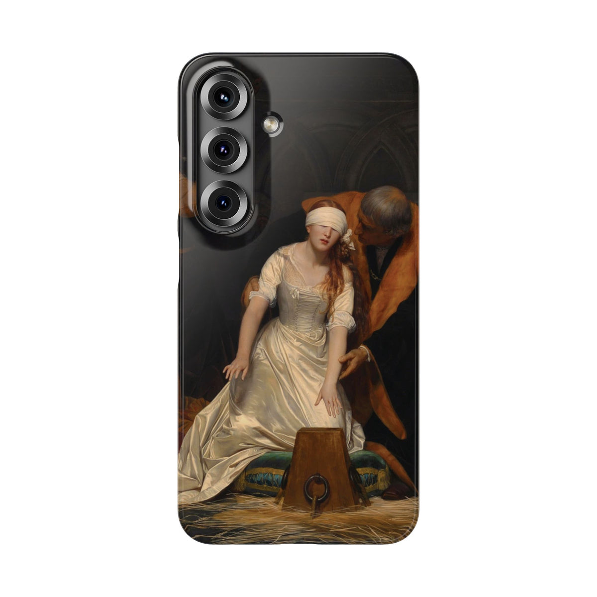 The Execution of Lady Jane Grey by Paul Delaroche - Samsung Slim Case