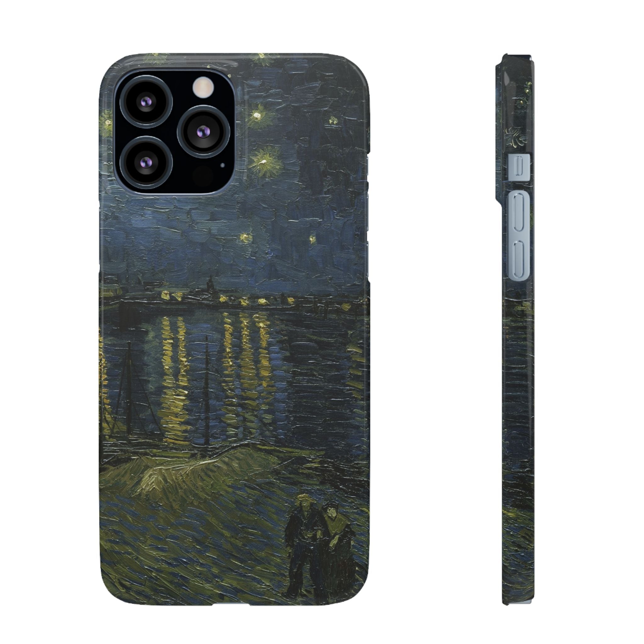 Starry Night Over the Rhône by Van Gogh - iPhone Slim Case