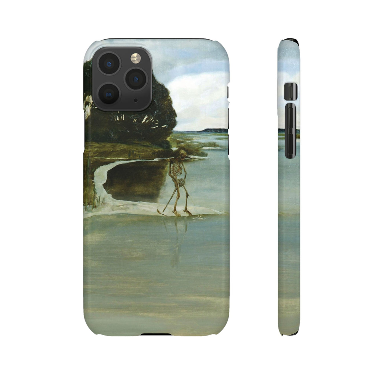 Death Peeing by Max Klinger - iPhone Slim Case