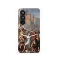 The Intervention of the Sabine Women by Jacques-Louis David - Samsung Slim Case
