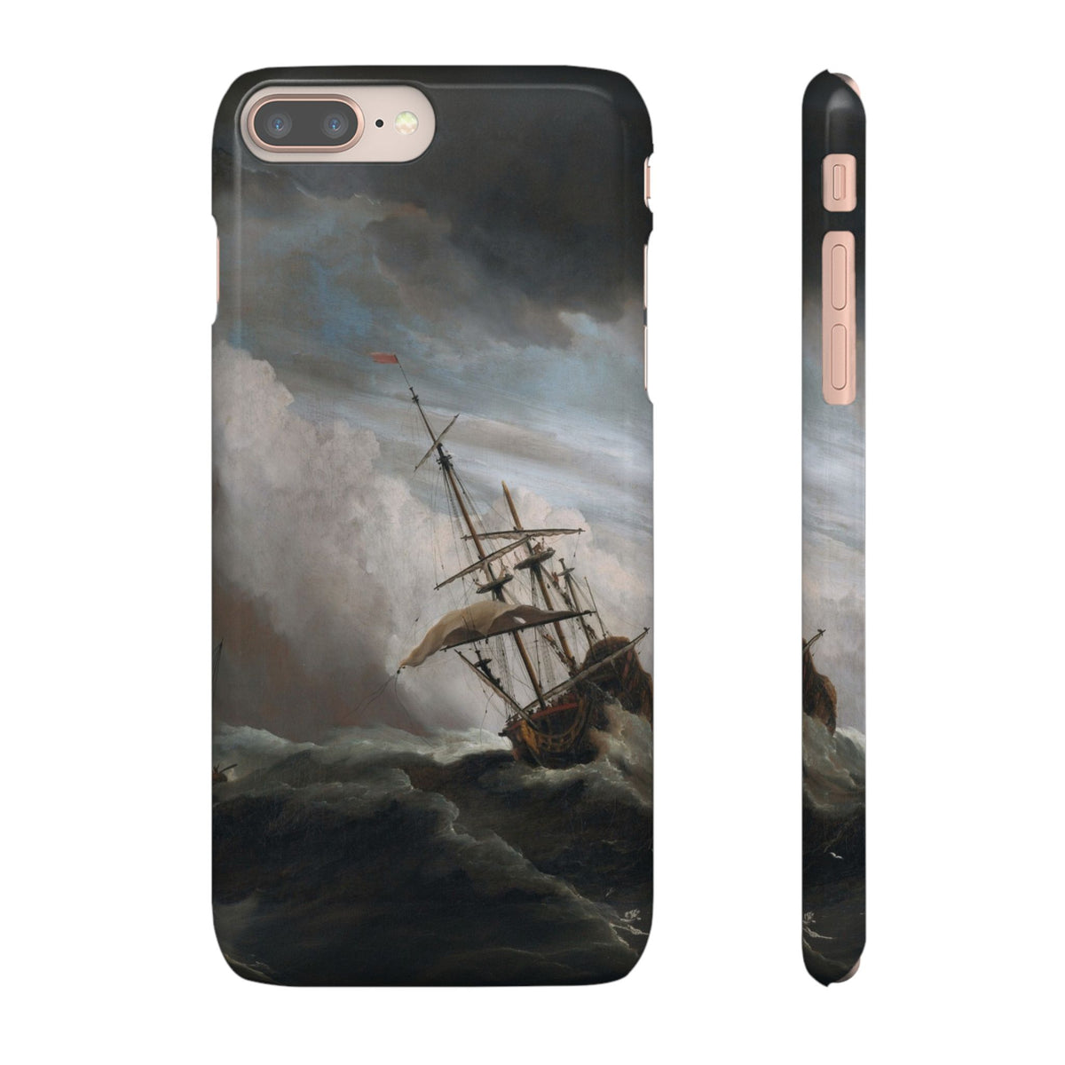 The Gust by Willem van de Velde - iPhone Slim Case