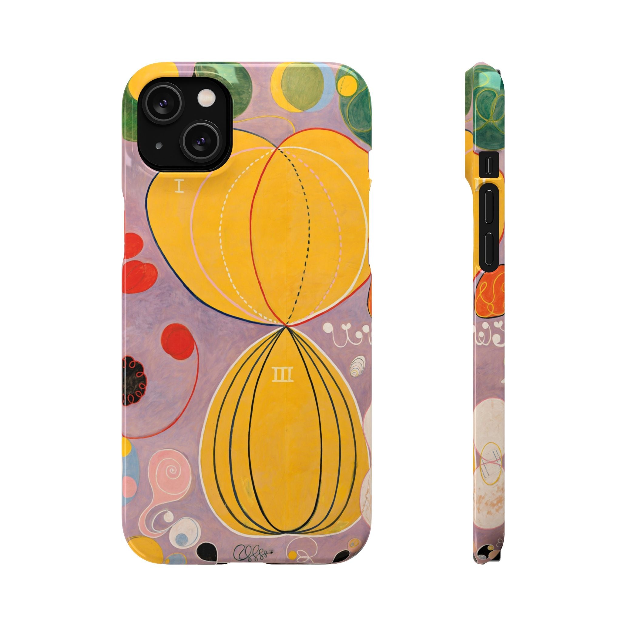 The Ten Largest No. 7, Adulthood by Hilma af Klint - iPhone Slim Case