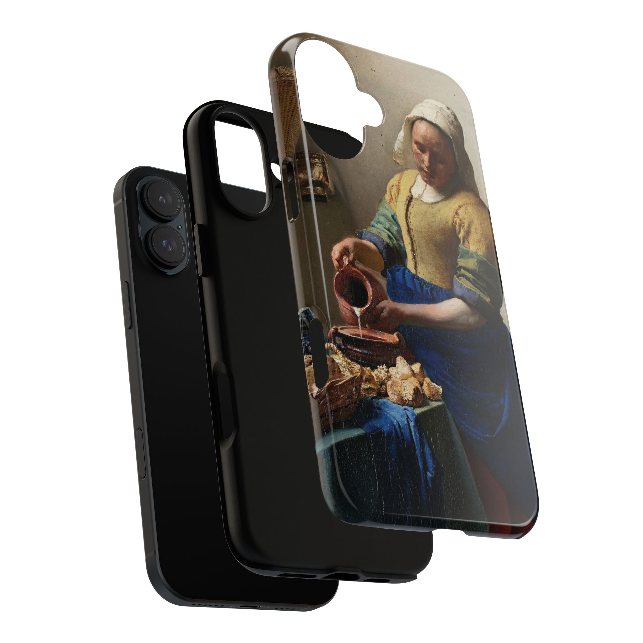 The Milkmaid by Johannes Vermeer - iPhone Tough Case