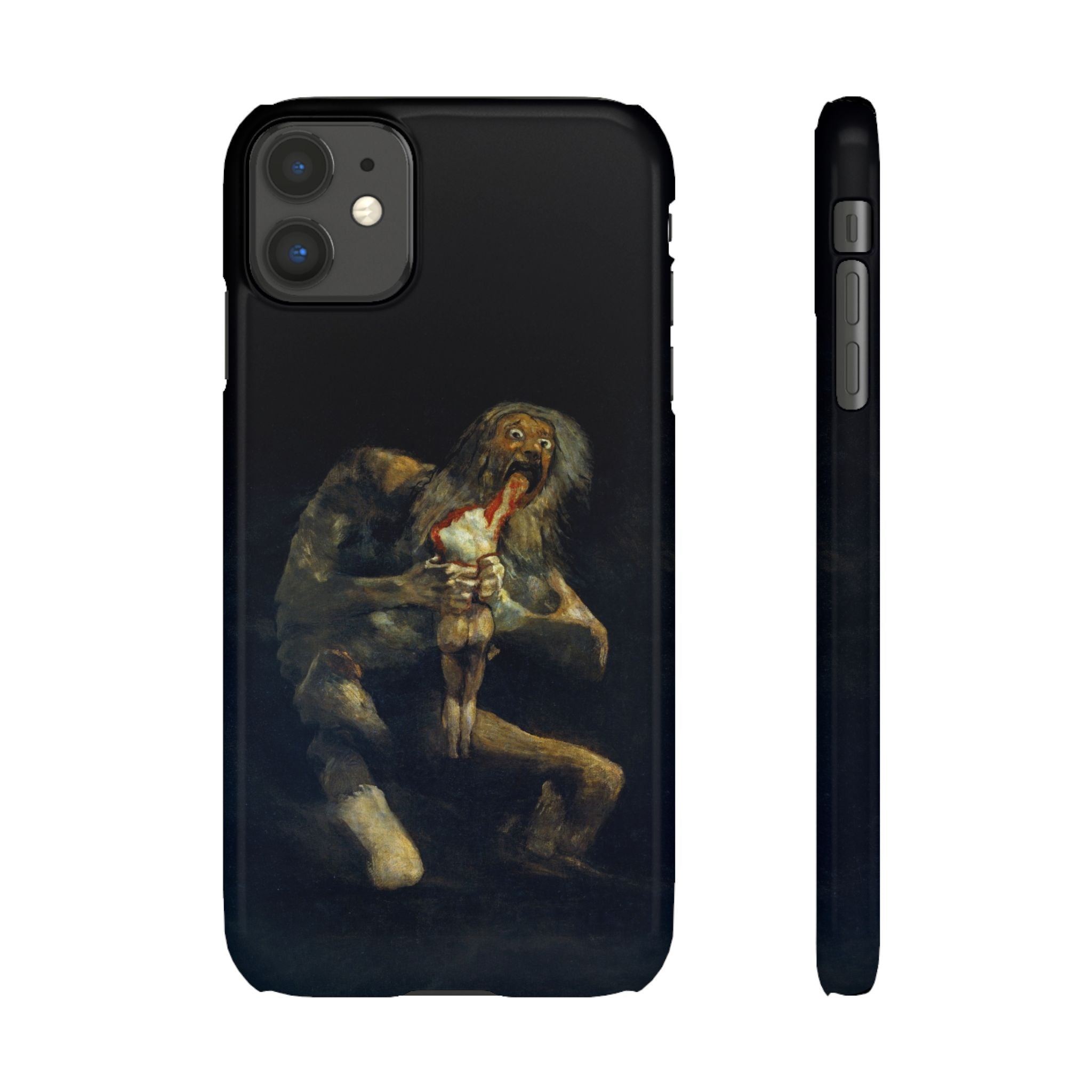 Saturn Devouring His Son by Goya - iPhone Slim Case