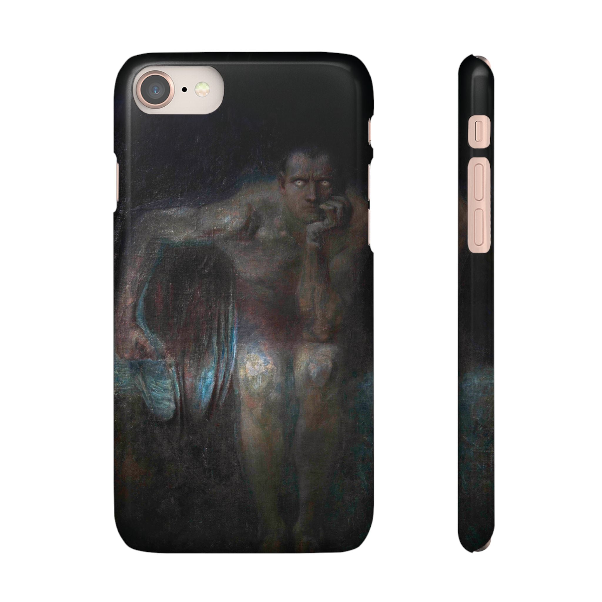 Lucifer by Franz von Stuck - iPhone Slim Case