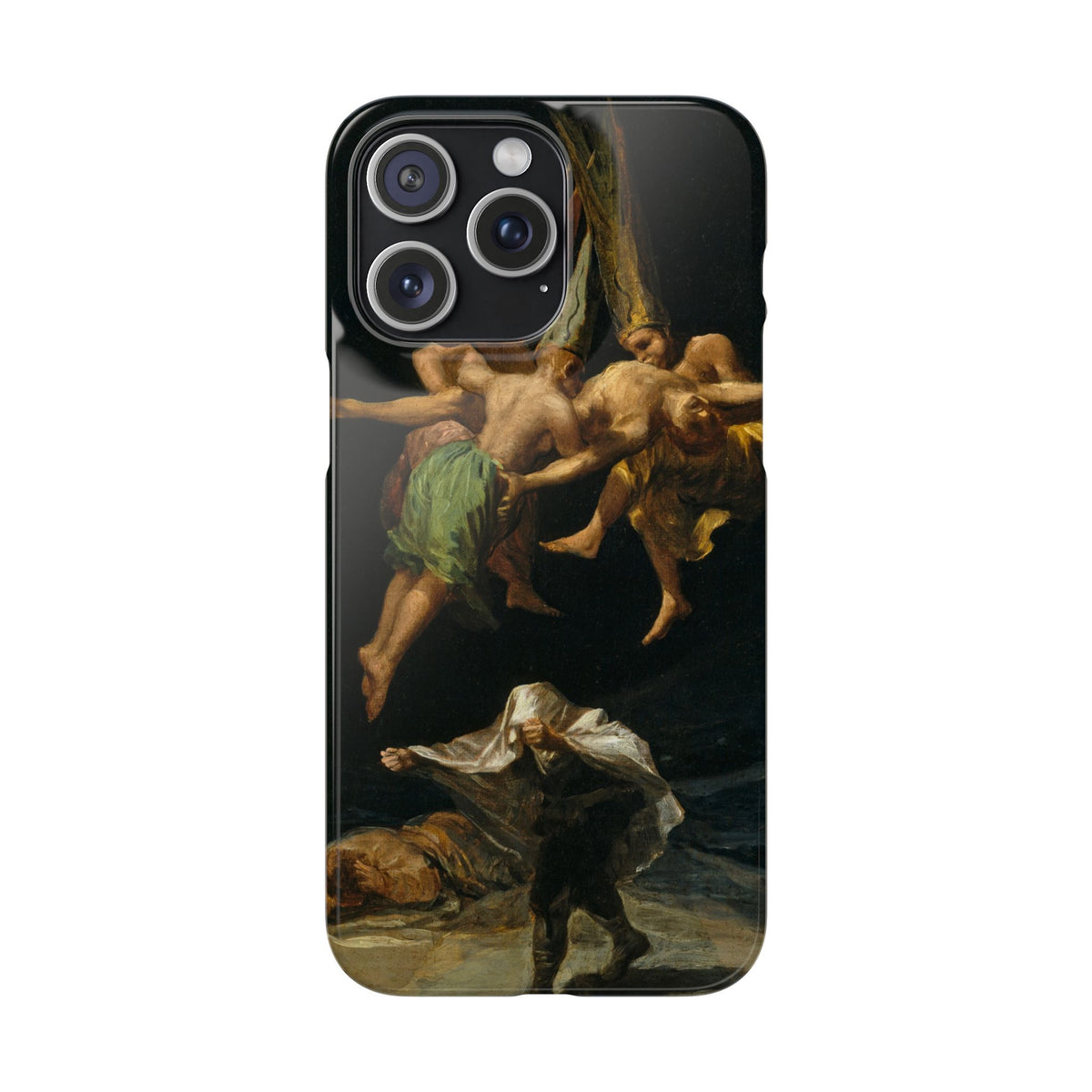Witches’ Flight by Francisco de Goya - iPhone Slim Case
