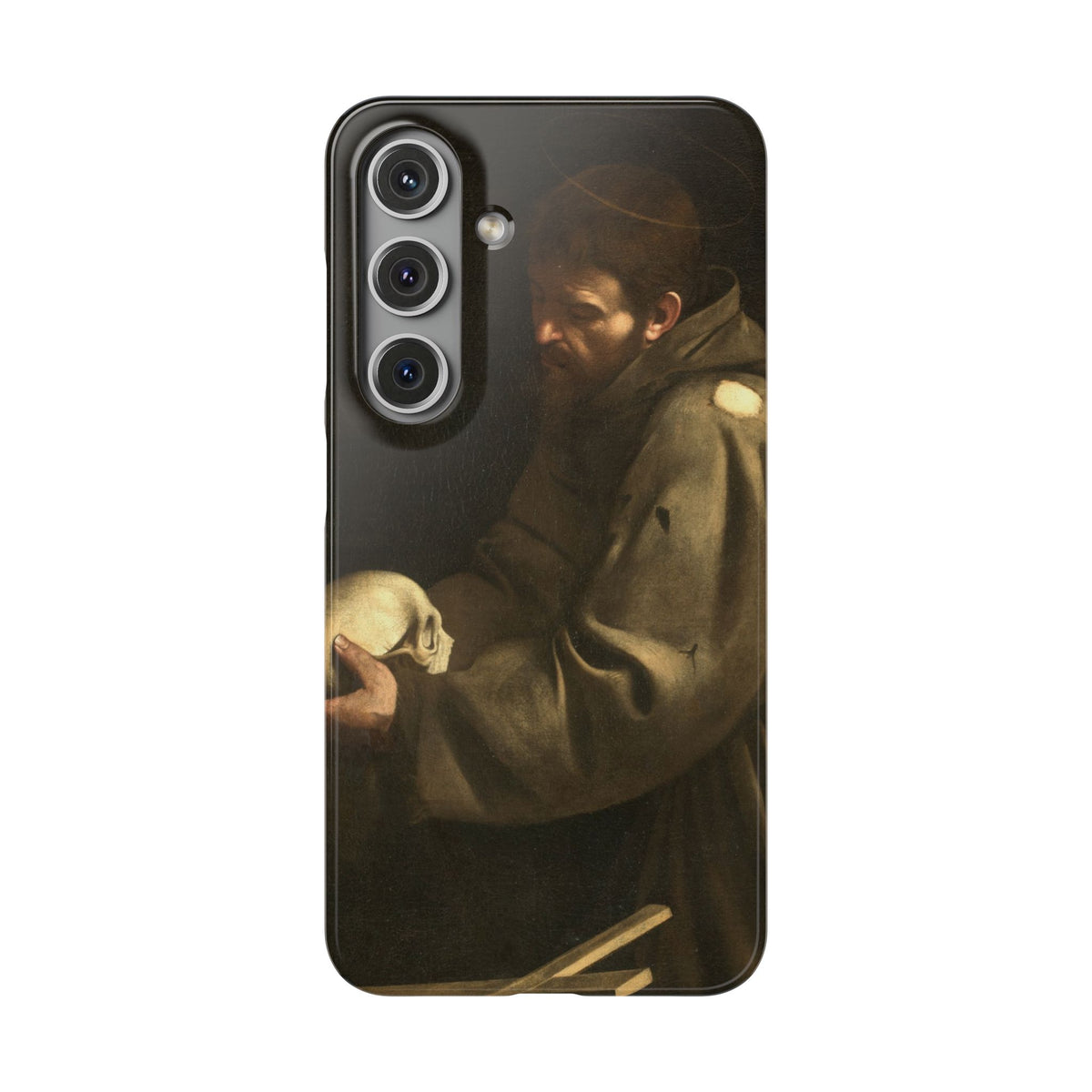 San Francesco in meditazione by Caravaggio - Samsung Slim Case