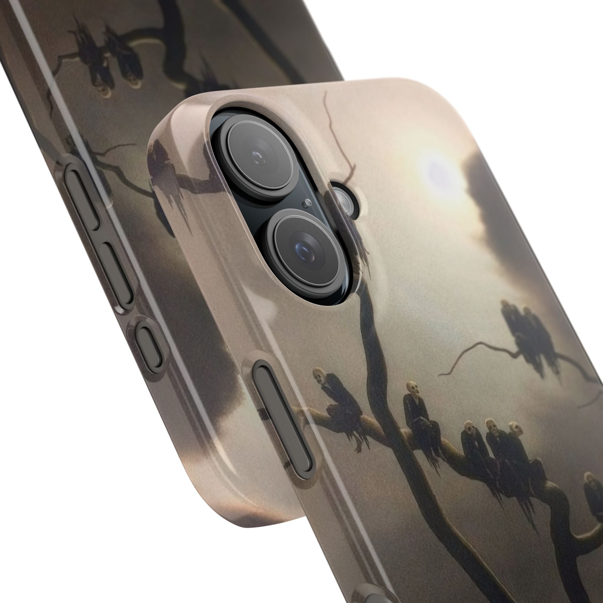 Geister auf einem Baum von Franz Sedlacek - iPhone Slim Case