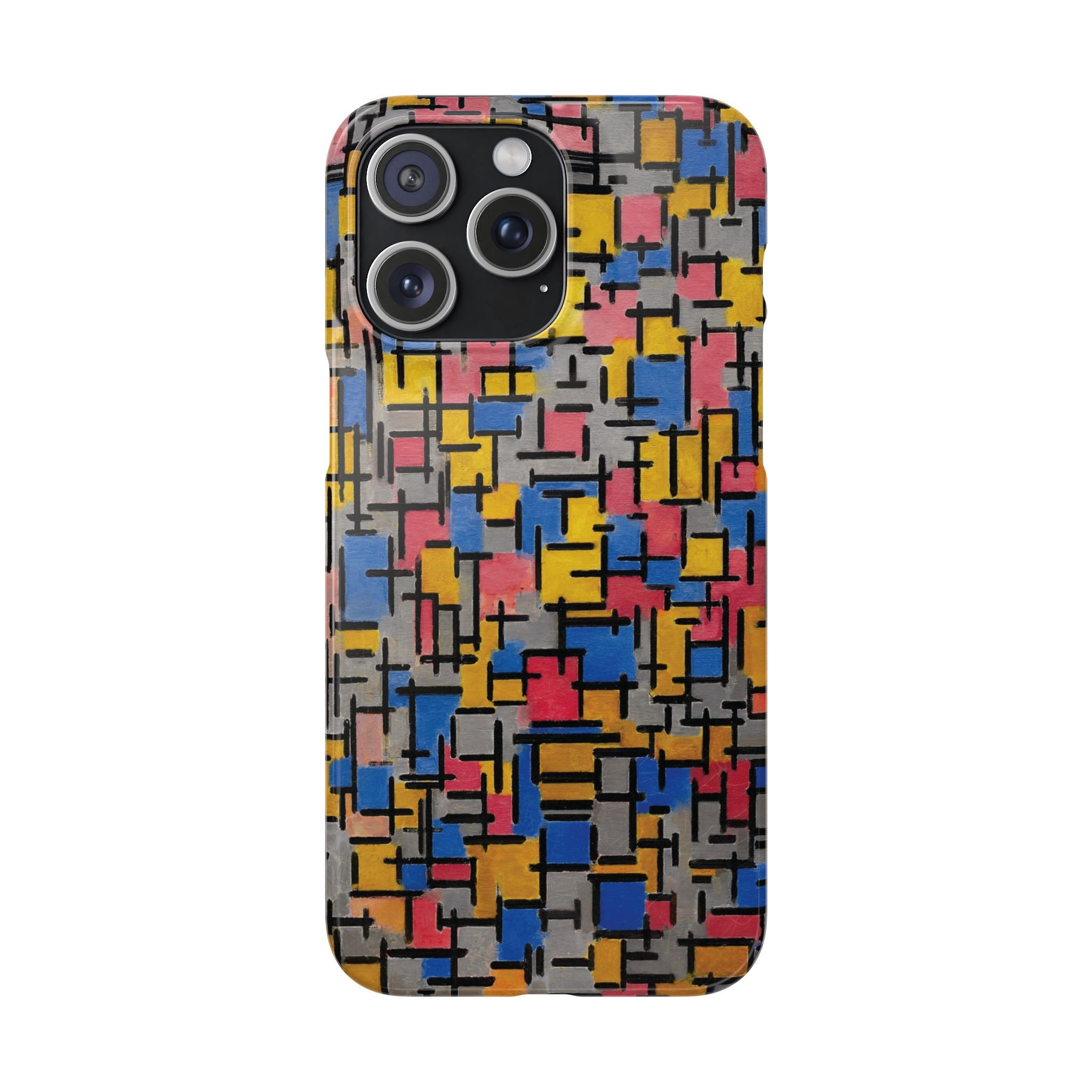 Composition by Piet Mondrian - iPhone Slim Case