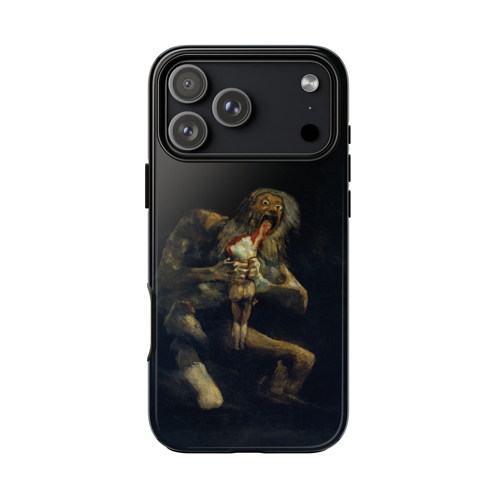 Saturn Devouring His Son by Goya - iPhone Tough Case