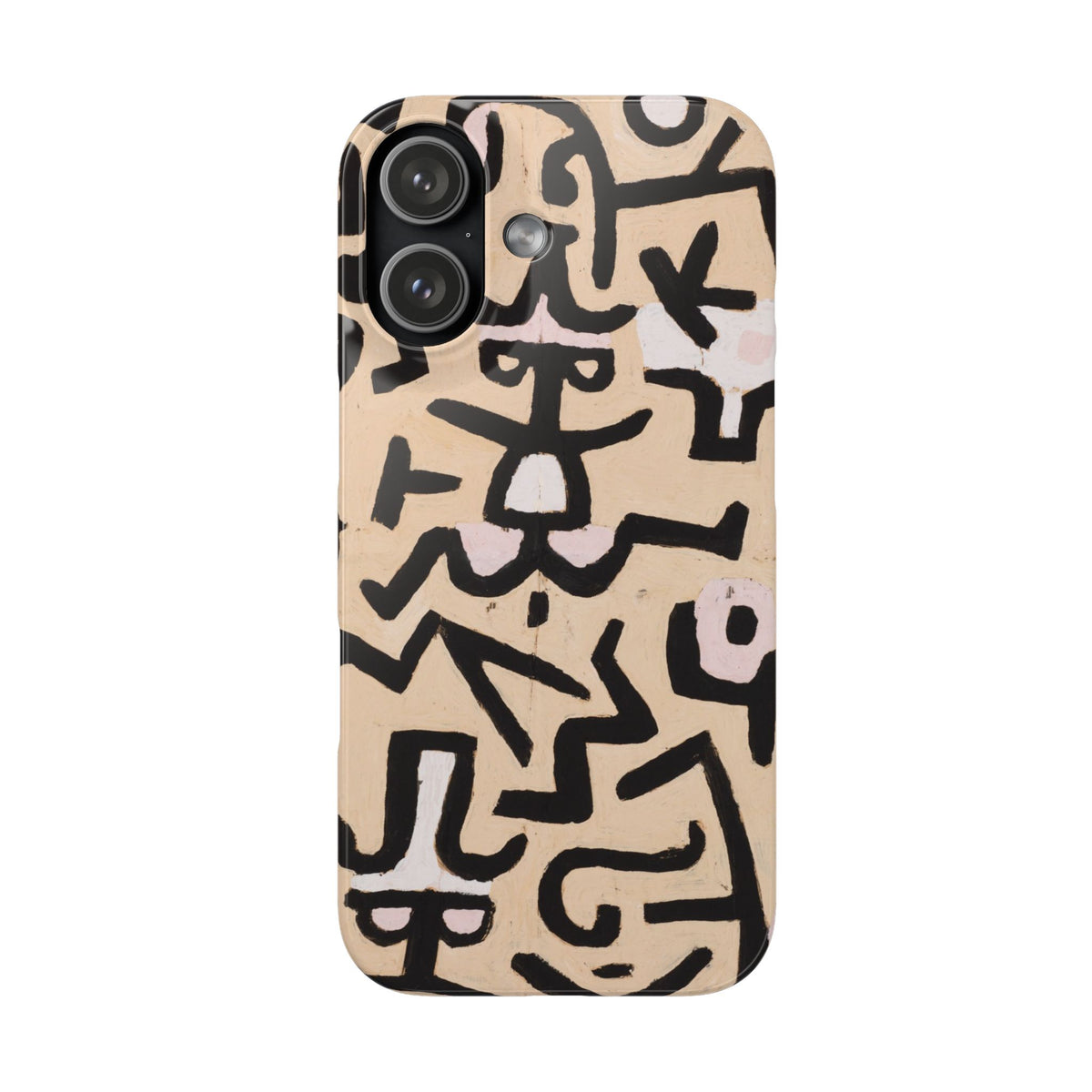 Comedians' Handbill by Paul Klee - iPhone Slim Case