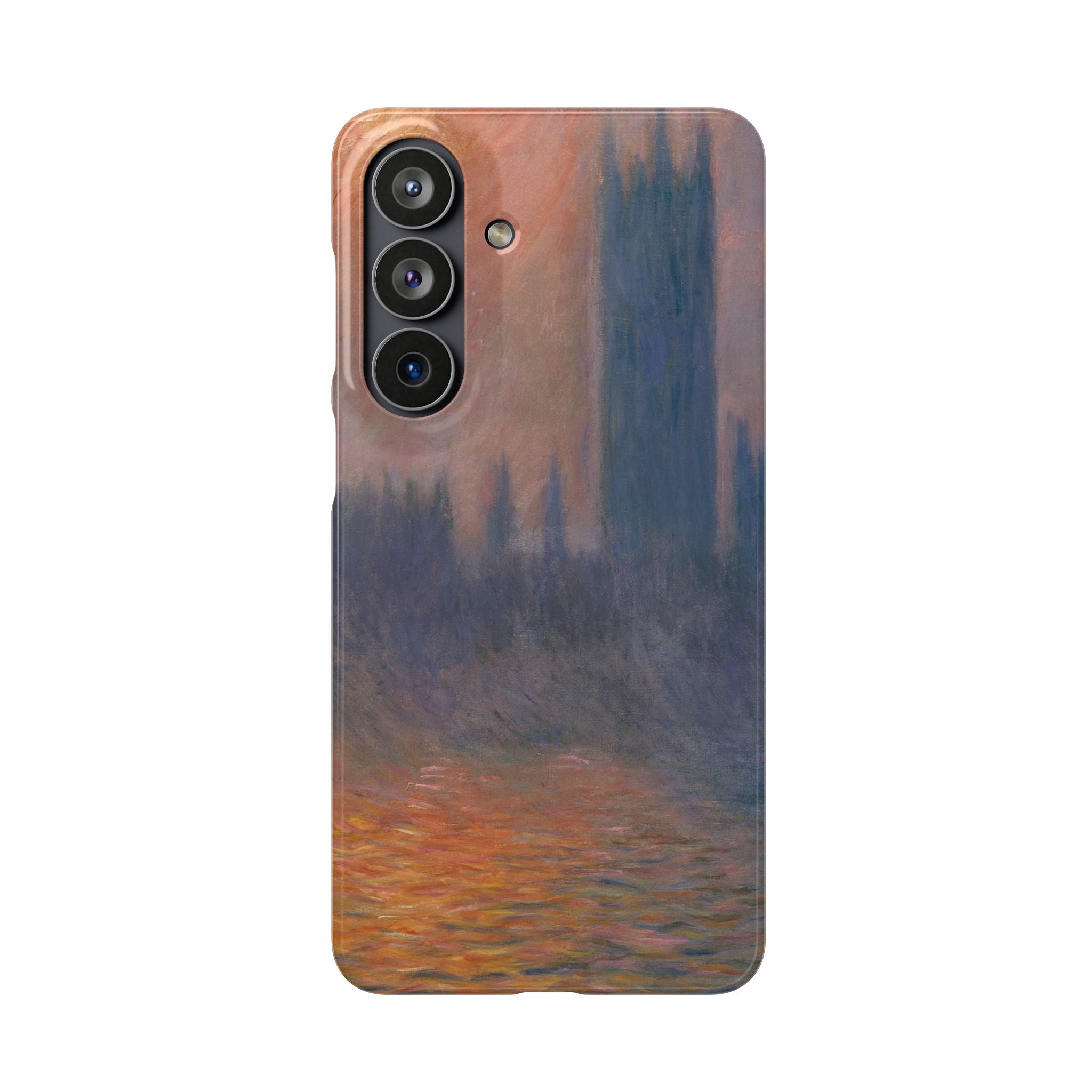 The Houses of Parliament Sunset by Claude Monet - Samsung Slim Case