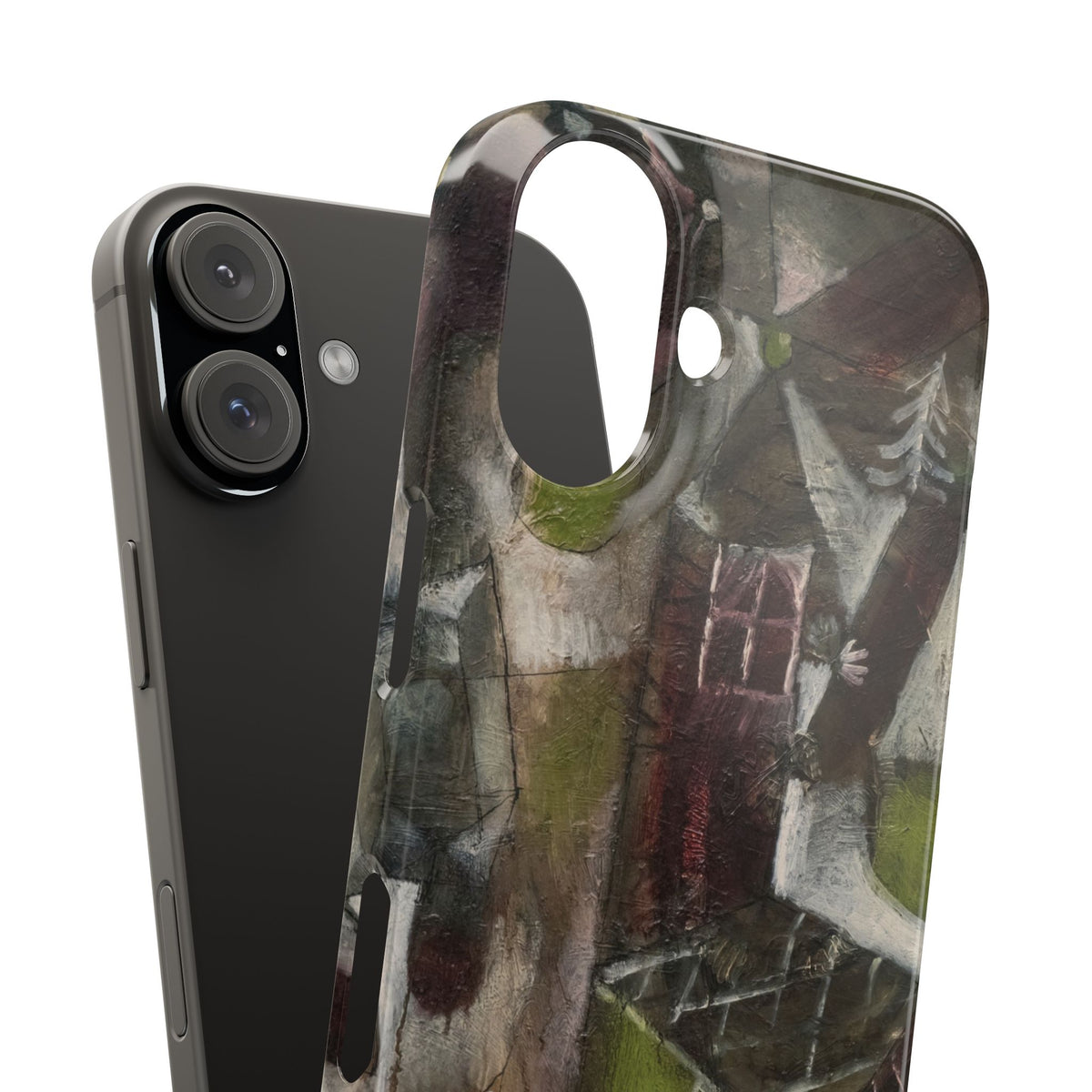 Swamp Legend by Paul Klee - iPhone Slim Case